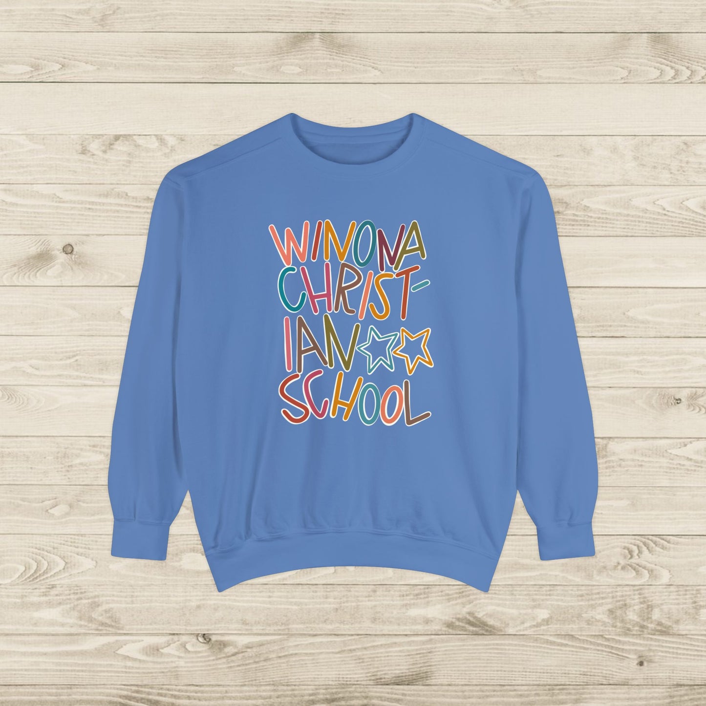 Women's Multi-Colored WCS Garment-Dyed Sweatshirt