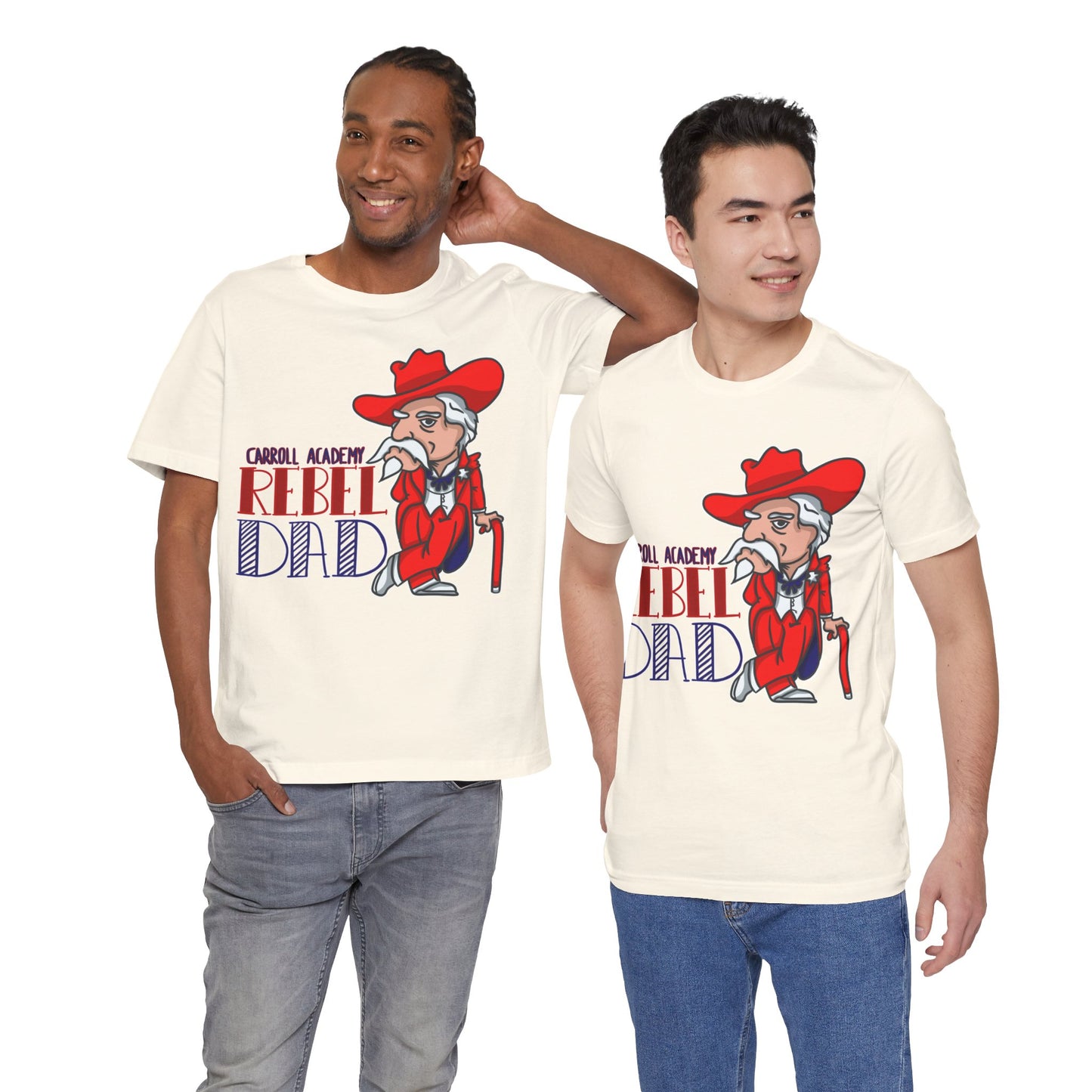 Colonel Reb Rebel Dad T-Shirt