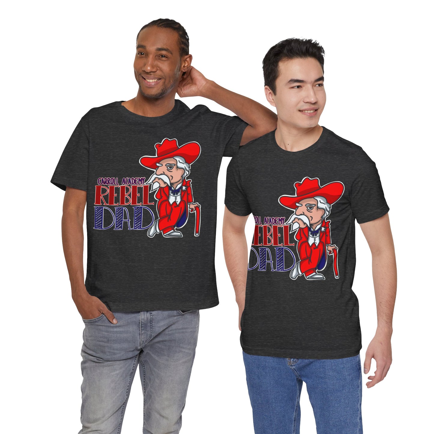 Colonel Reb Rebel Dad T-Shirt