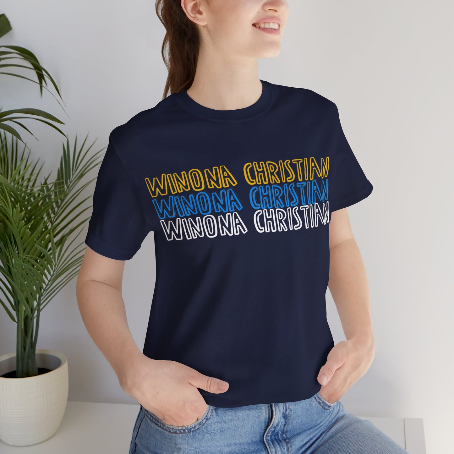 Winona Christian Stars Uni-sex T-Shirt