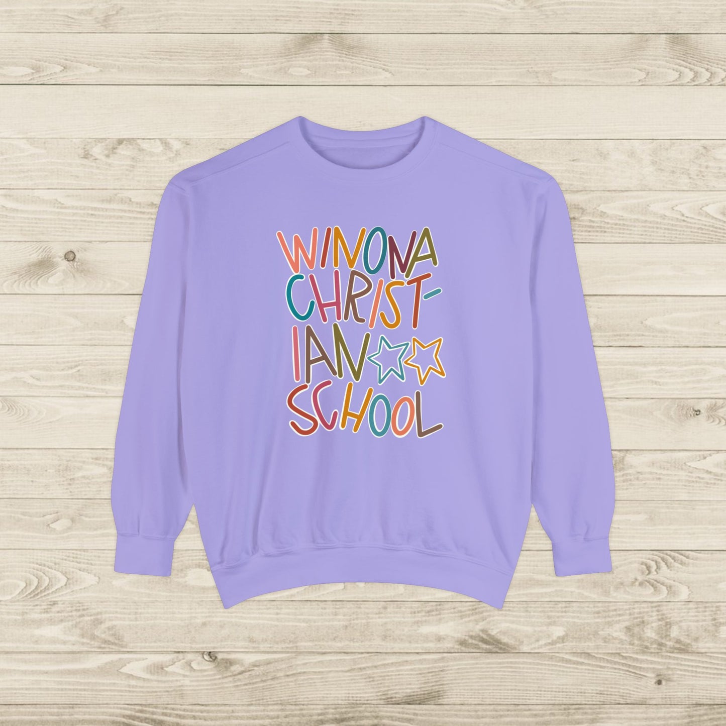 Women's Multi-Colored WCS Garment-Dyed Sweatshirt