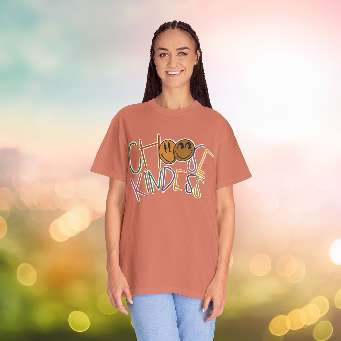 Unisex Choose Kindness Smiley T-shirt