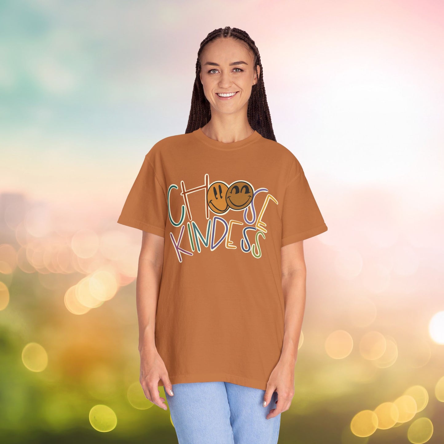 Unisex Choose Kindness Smiley T-shirt