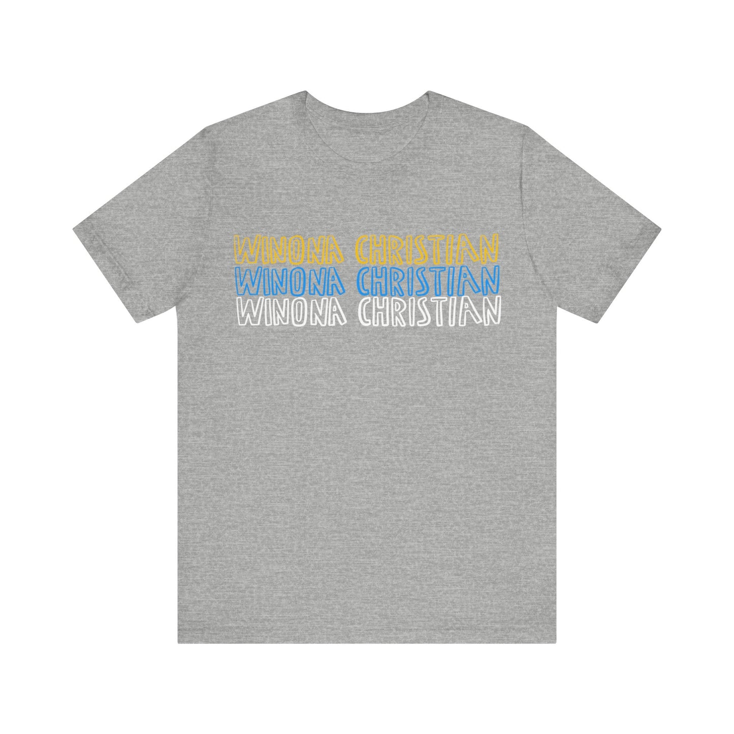 Winona Christian Stars Uni-sex T-Shirt