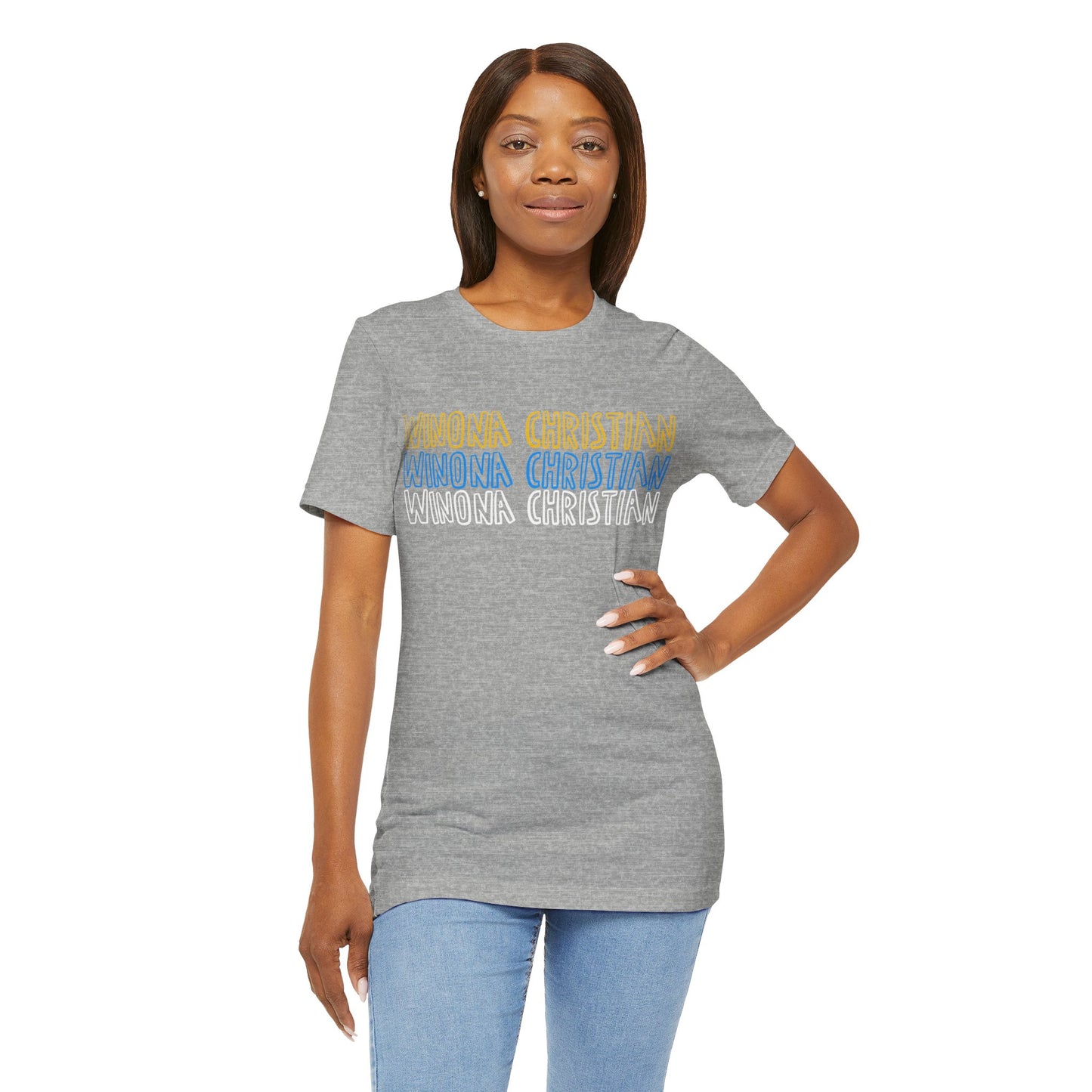 Winona Christian Stars Uni-sex T-Shirt