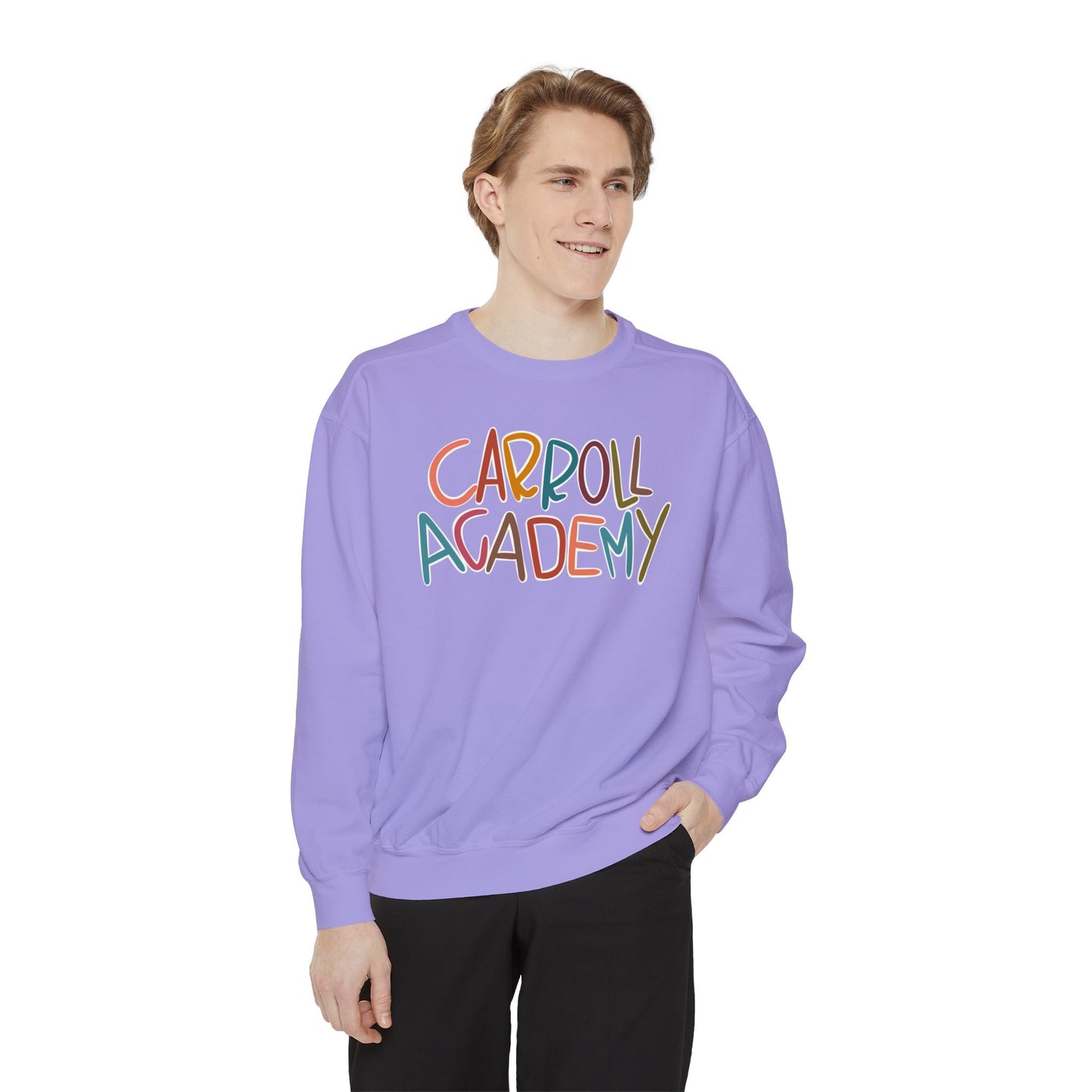 Women's Multi-Colored Carroll Academy Garment-Dyed Sweatshirt