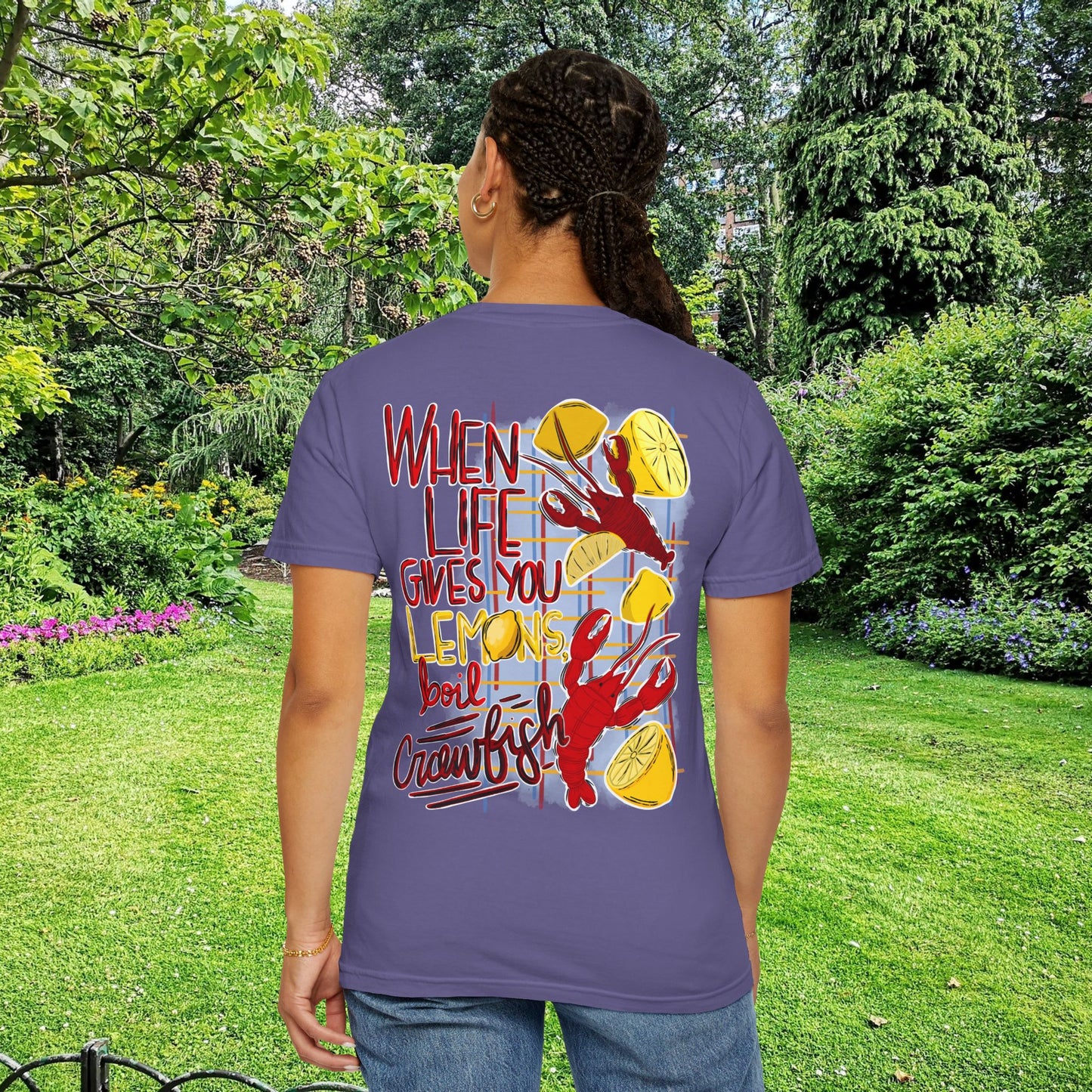Unisex 'When Life Gives You Lemons, Boil Crawfish' T-Shirt