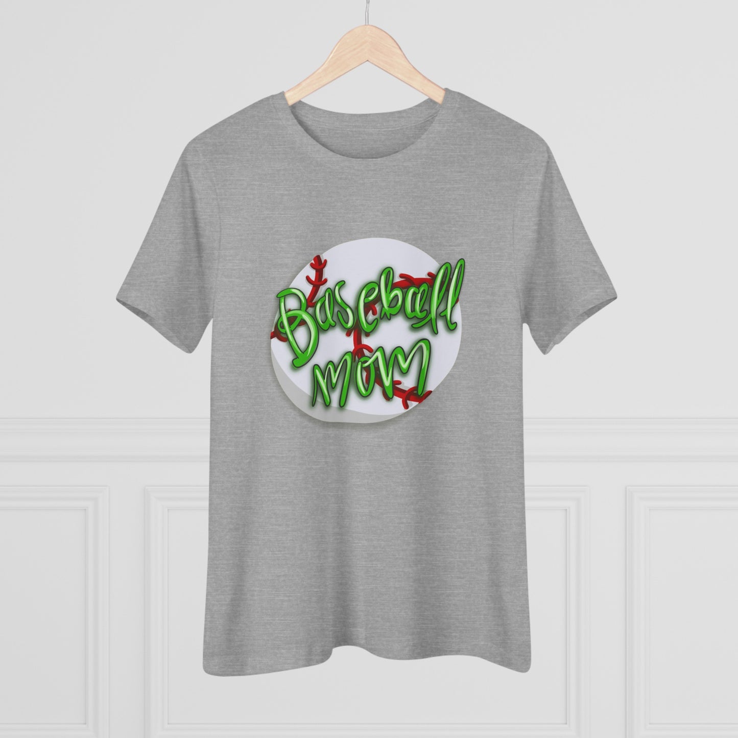 Baseball Mom Cotton T-Shirt