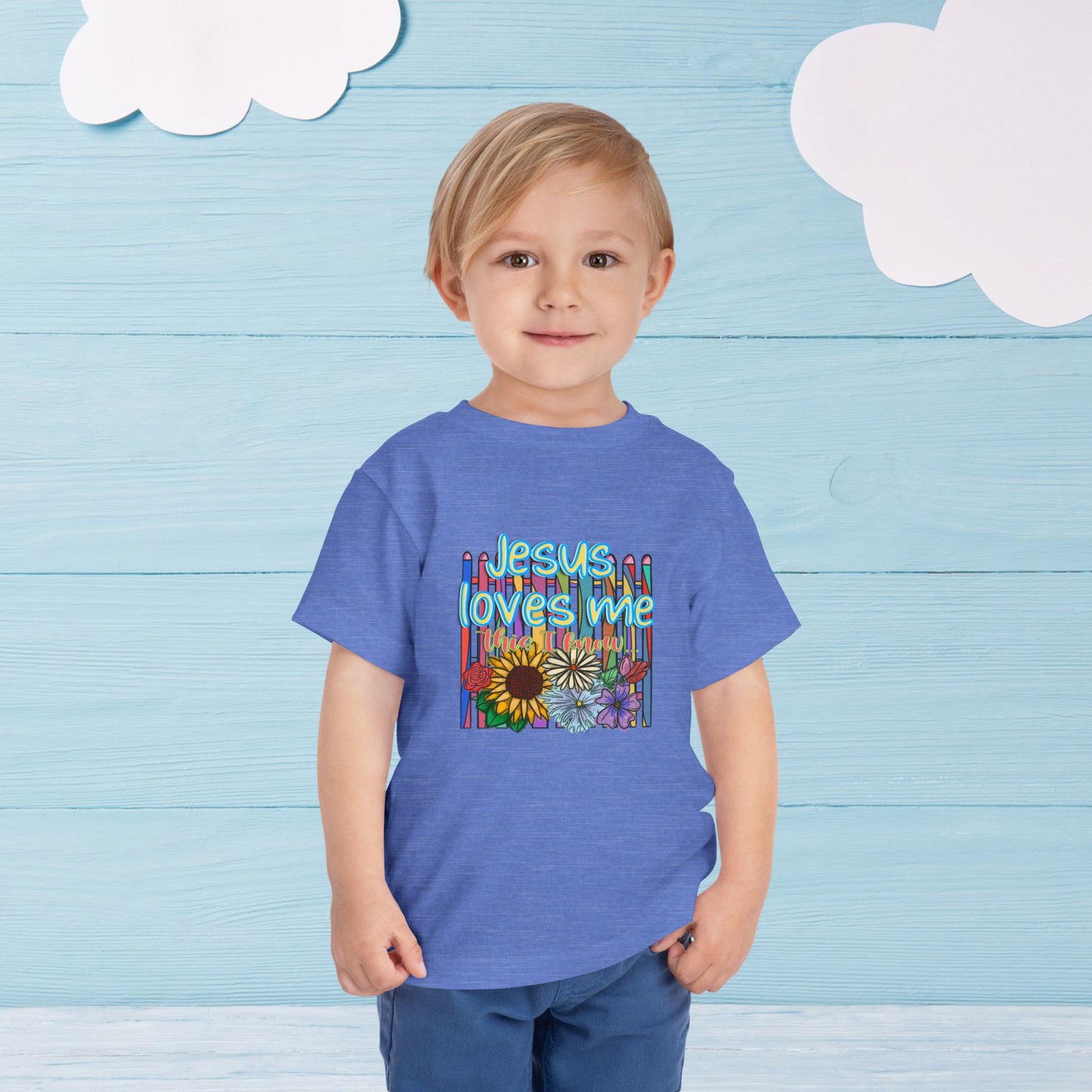 Toddler Jesus Loves Me T-Shirt