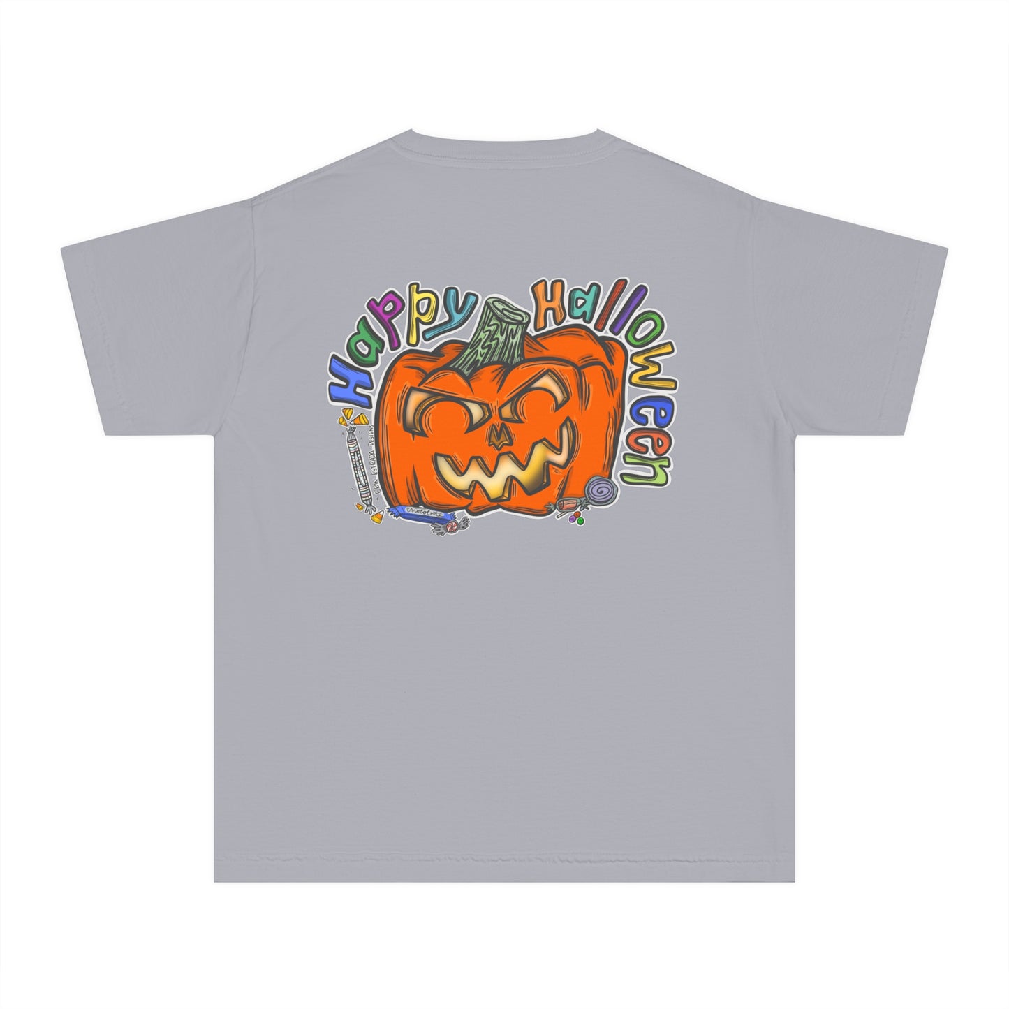Youth Unisex Halloween T-Shirt - Comfort Colors