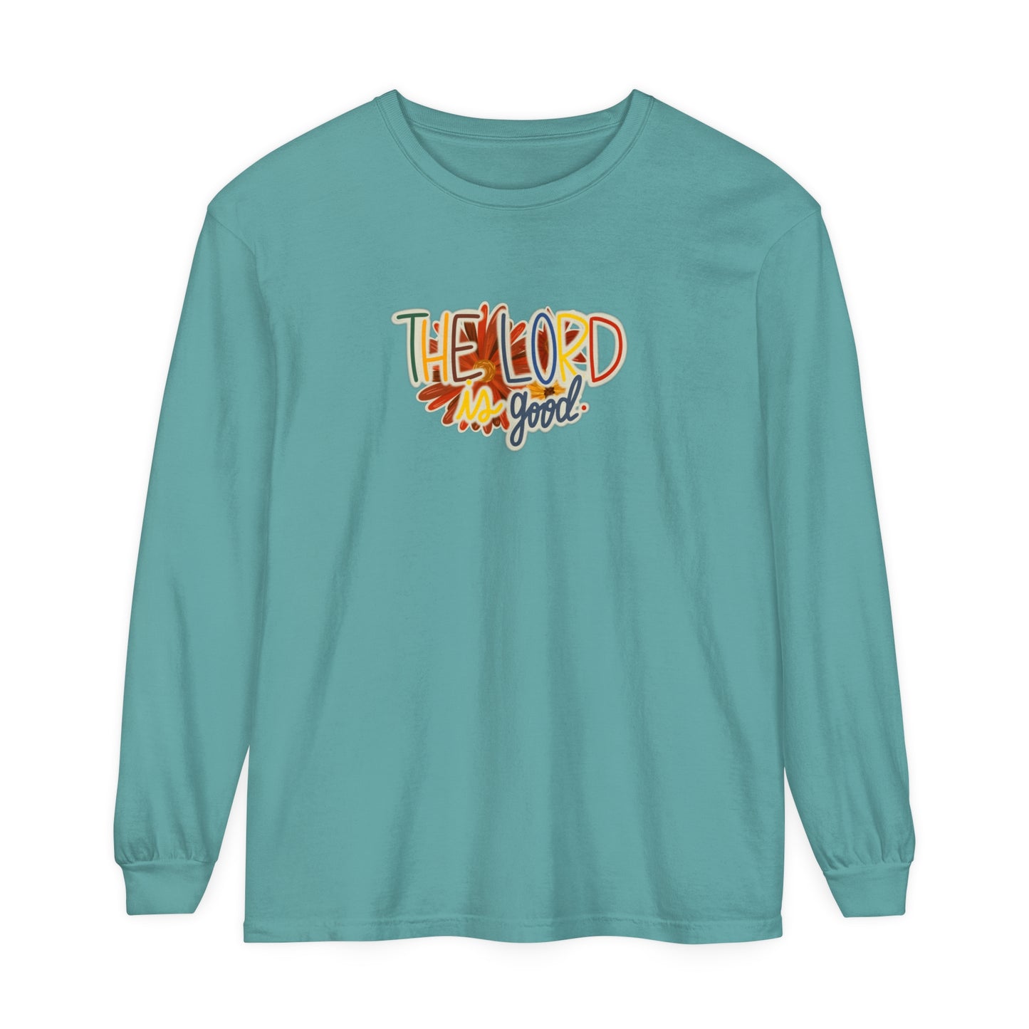 'The Lord is good' Long Sleeve T-Shirt
