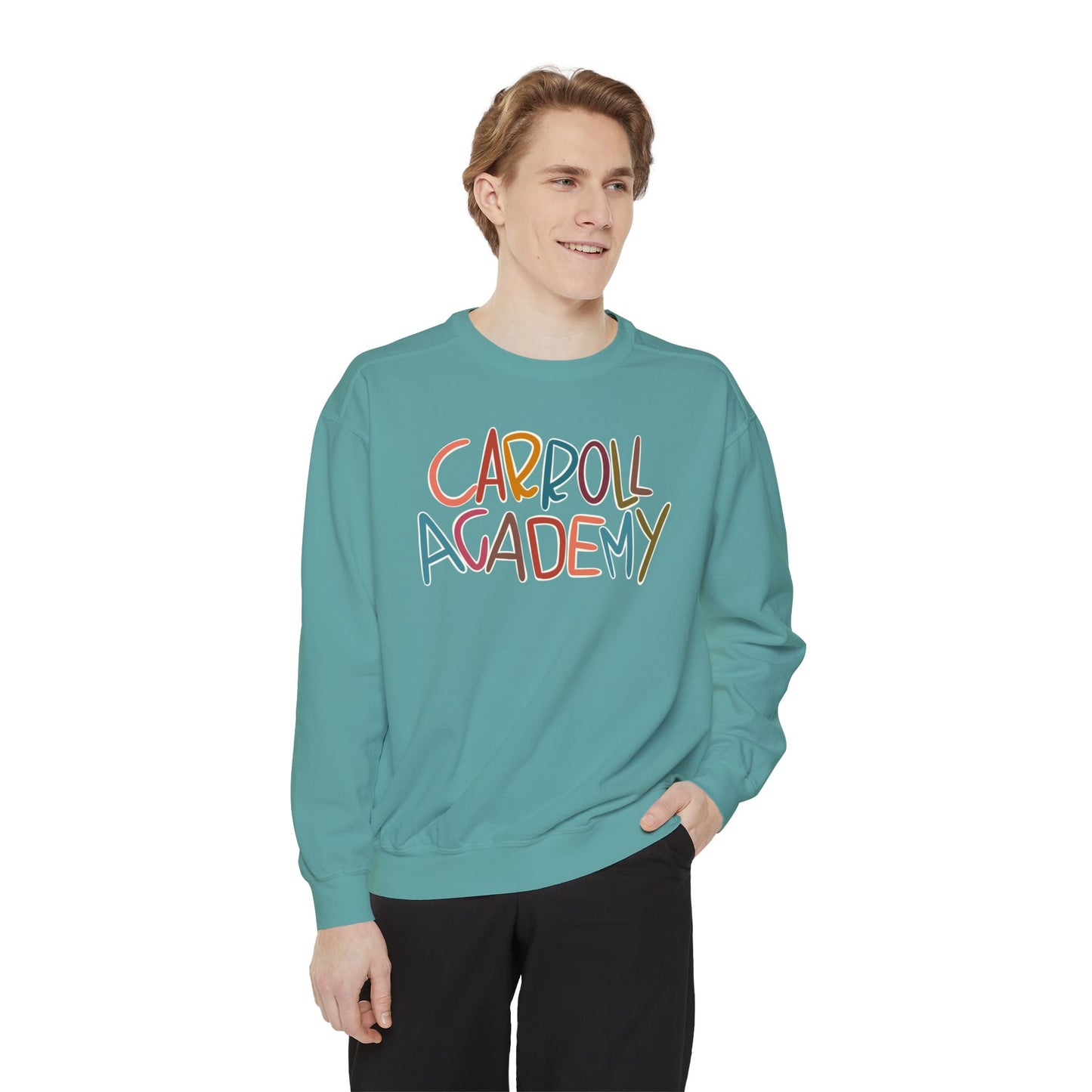 Women's Multi-Colored Carroll Academy Garment-Dyed Sweatshirt