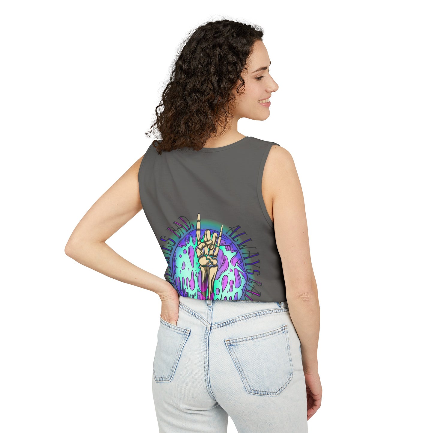 Unisex 'Always Rad' Garment-Dyed Tank Top