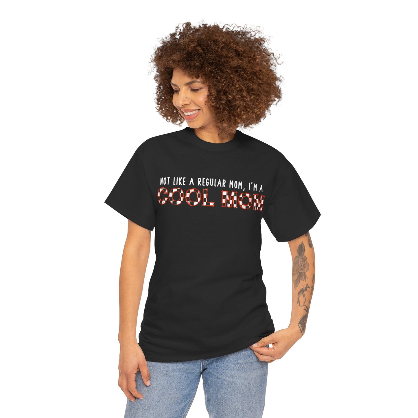 Not a Regular Mom Heavy Cotton T-Shirt