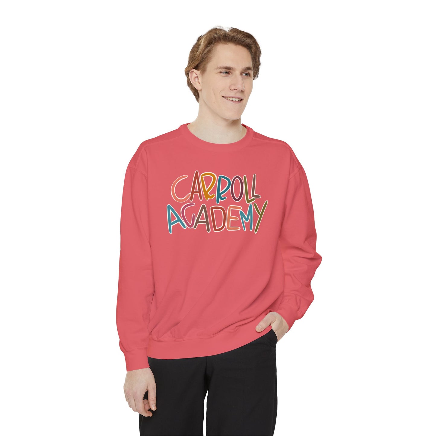 Women's Multi-Colored Carroll Academy Garment-Dyed Sweatshirt