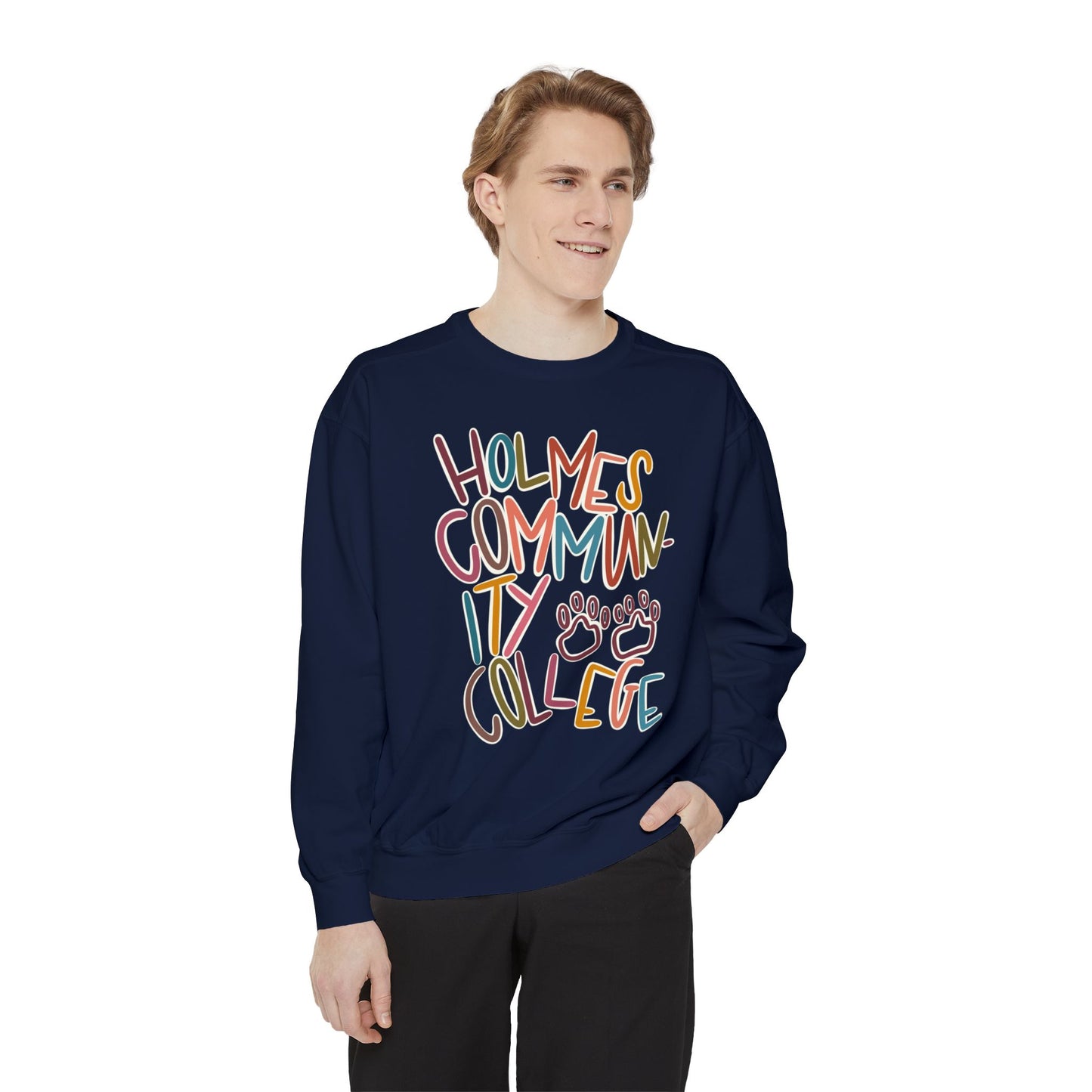 Women's Multi-Colored HCC Elementary Garment-Dyed Sweatshirt