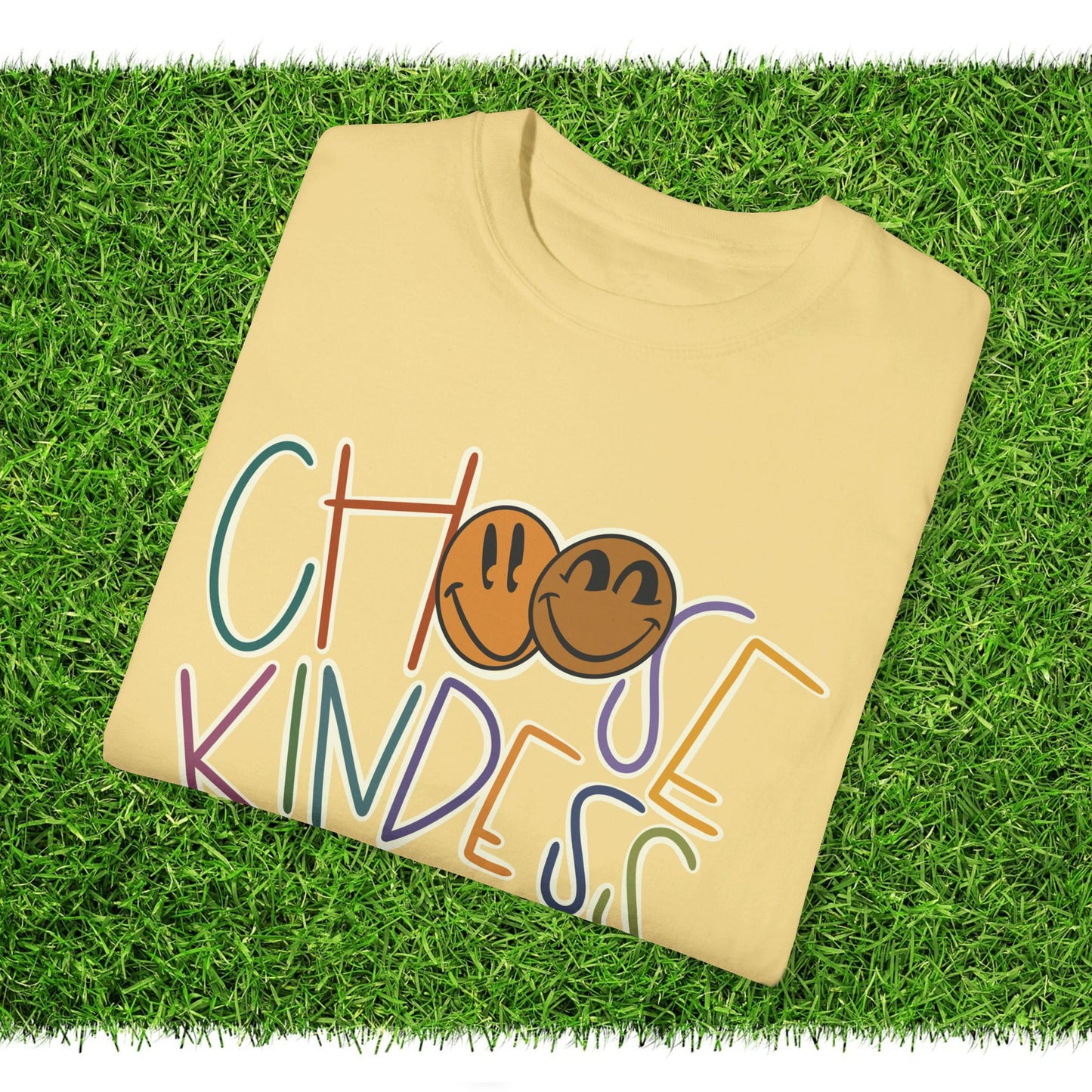 Unisex Choose Kindness Smiley T-shirt