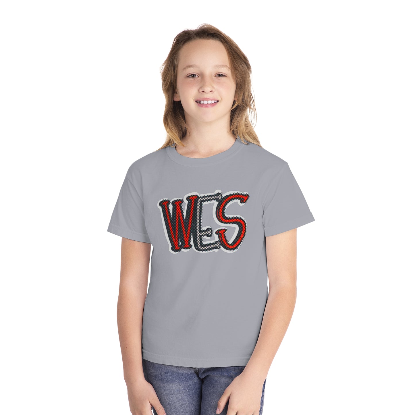 Girl’s Youth WES Halftone Tee