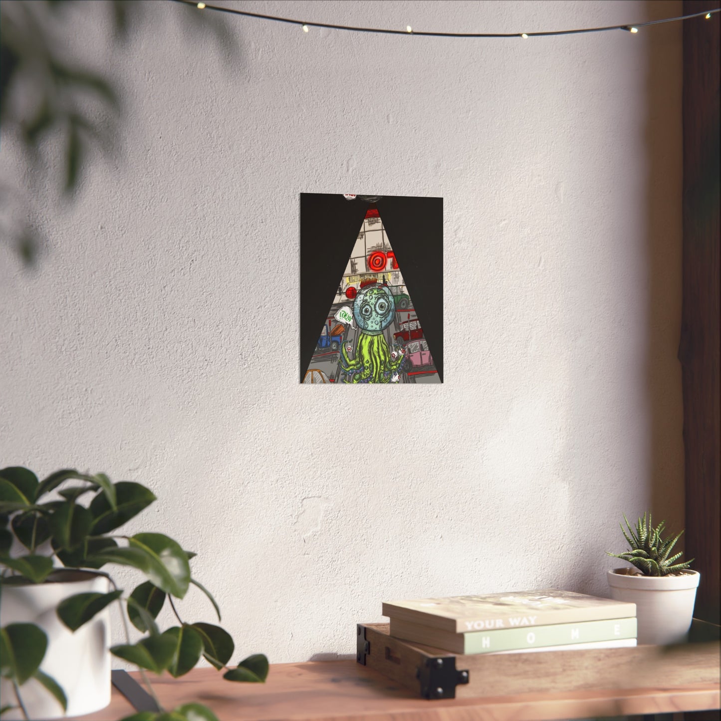 "Target Acquired" - Quirky Wall Decor for Art Enthusiasts