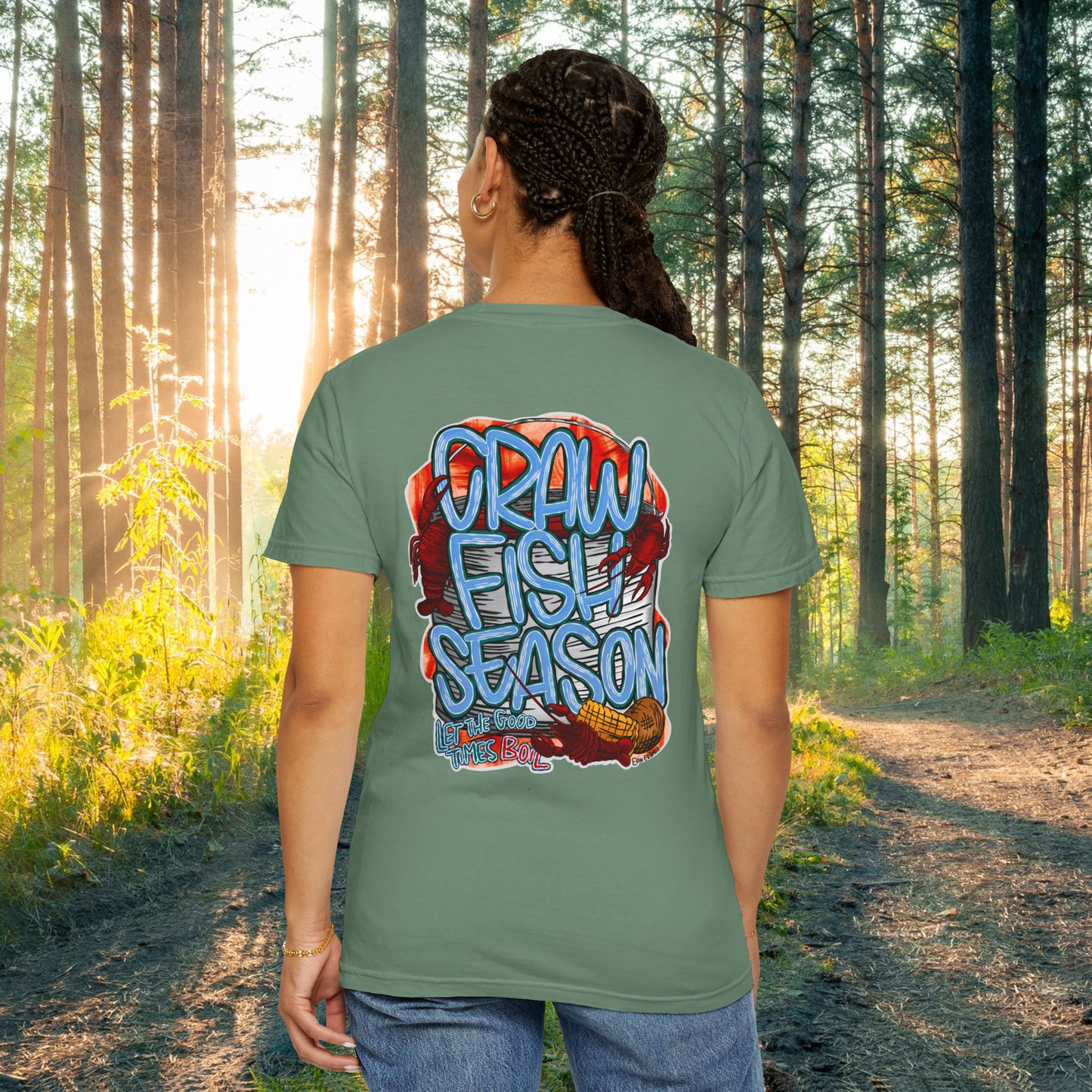 Unisex Craw Fish Season T-shirt