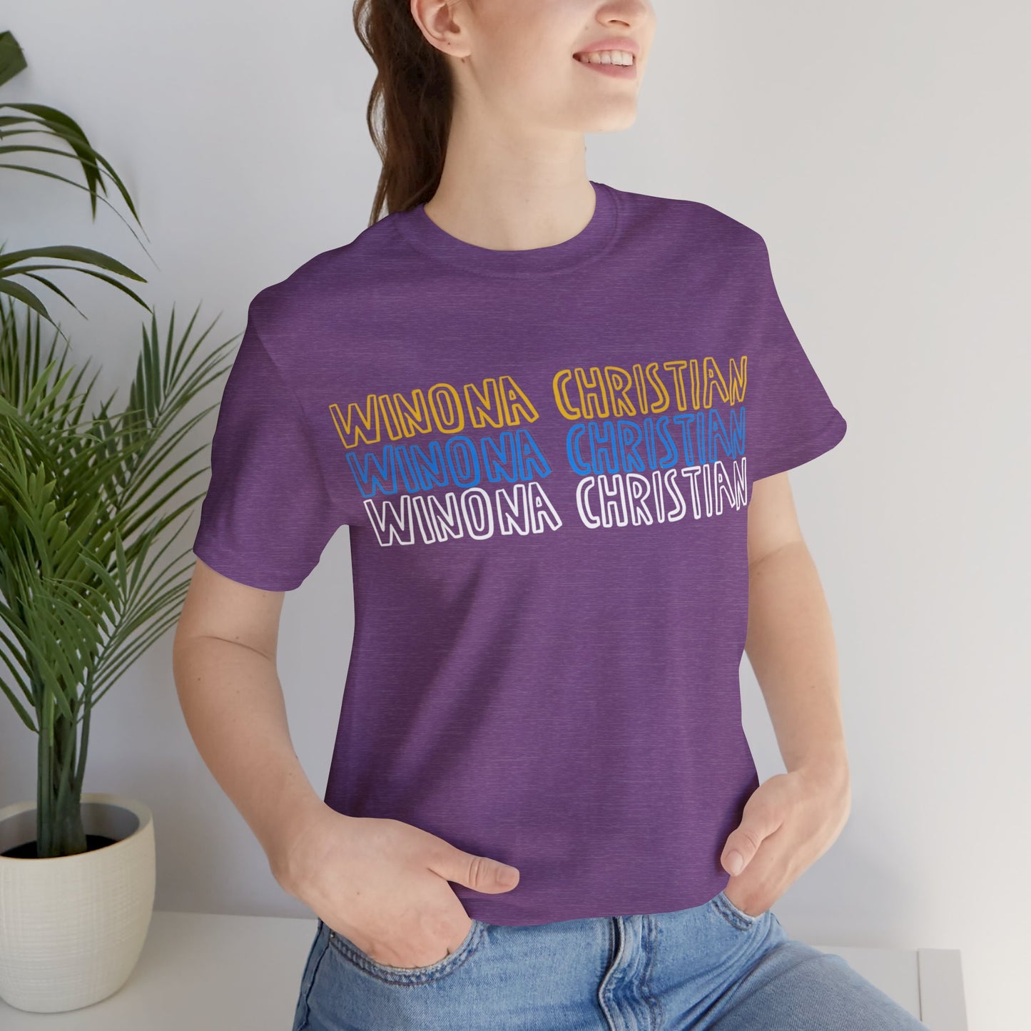 Winona Christian Stars Uni-sex T-Shirt