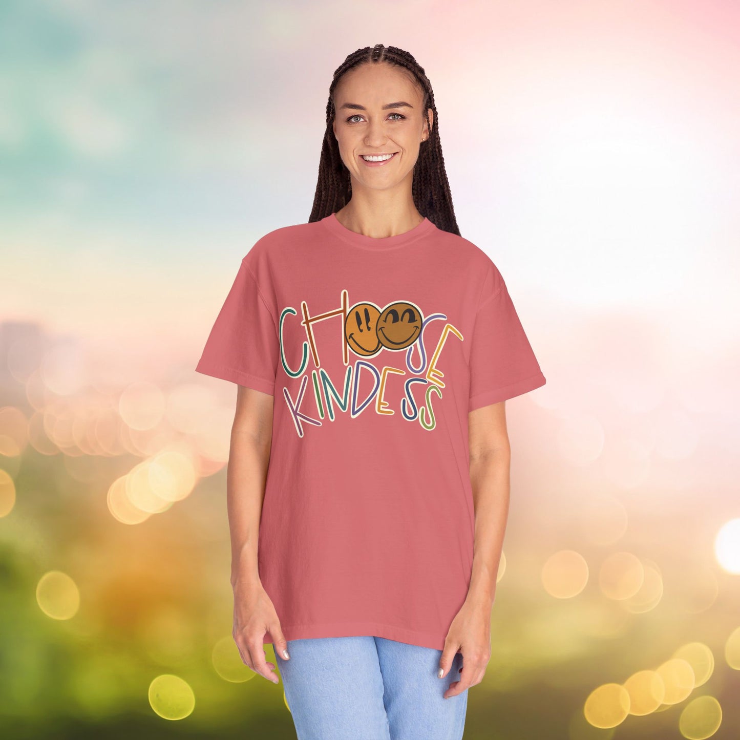 Unisex Choose Kindness Smiley T-shirt