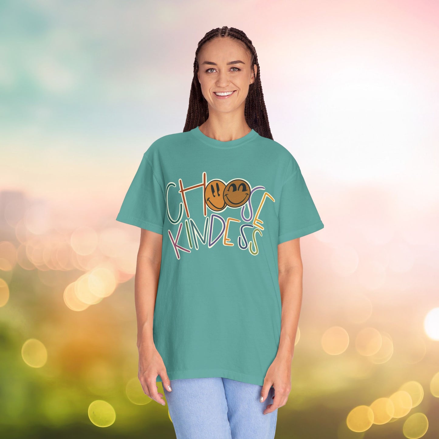 Unisex Choose Kindness Smiley T-shirt