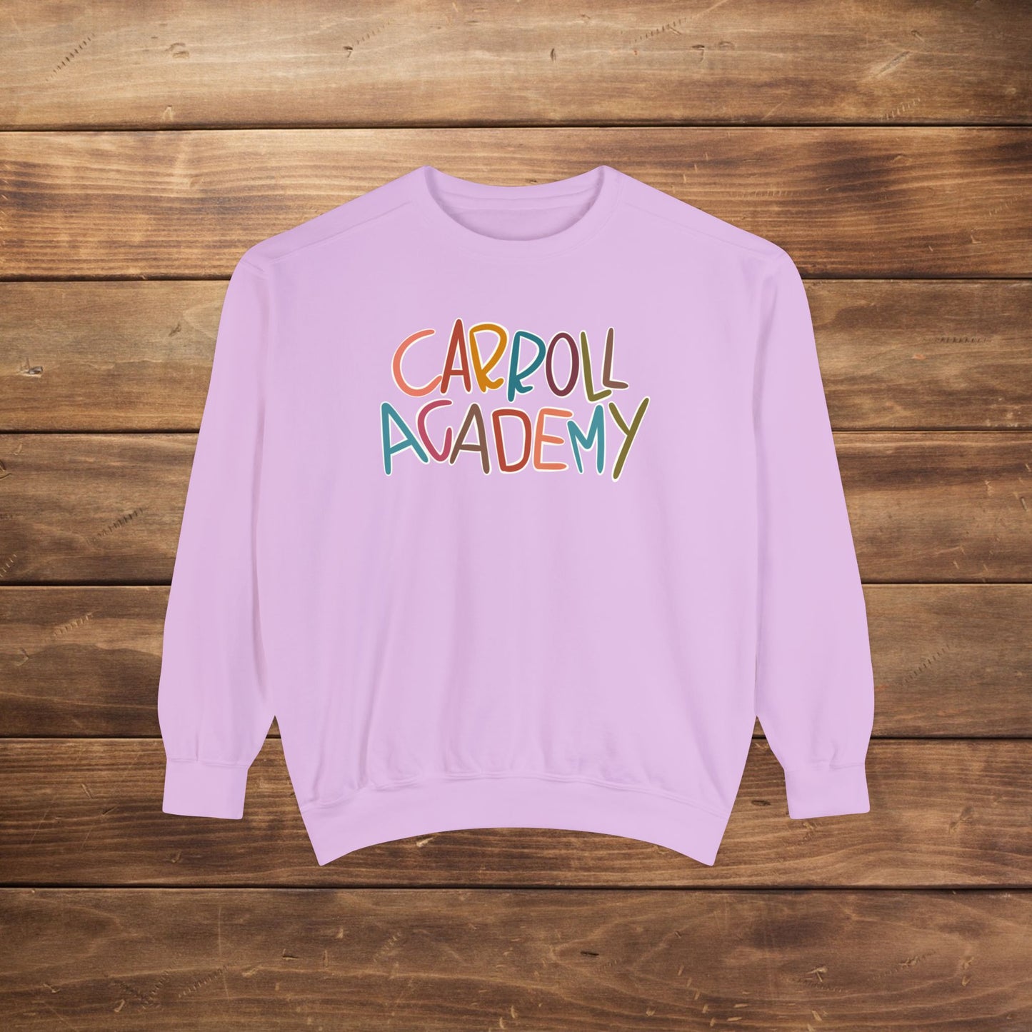 Women's Multi-Colored Carroll Academy Garment-Dyed Sweatshirt