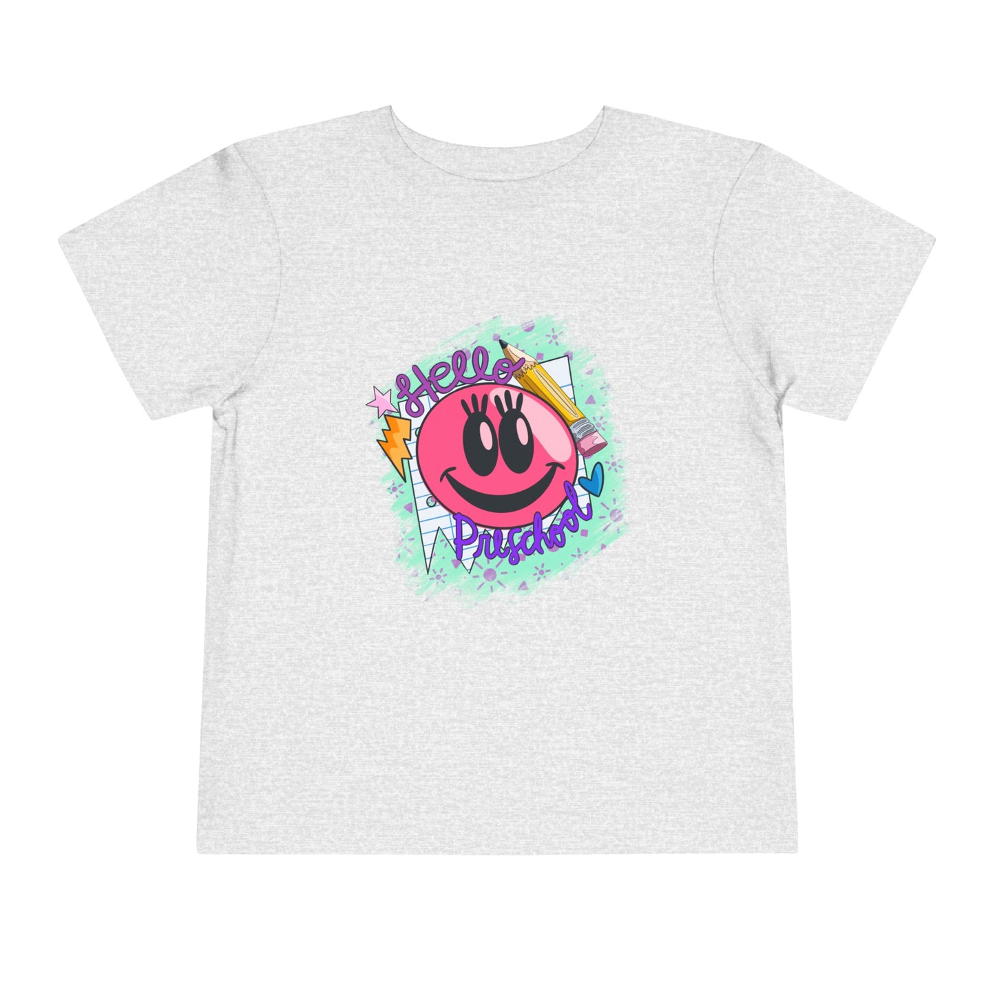 Hello Preschool and Hello Kindergarten Toddler T-Shirts