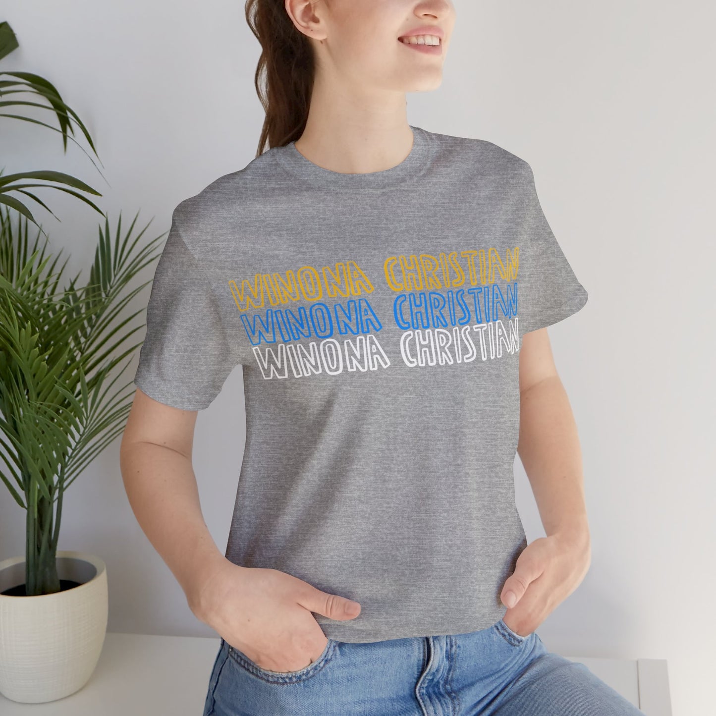 Winona Christian Stars Uni-sex T-Shirt