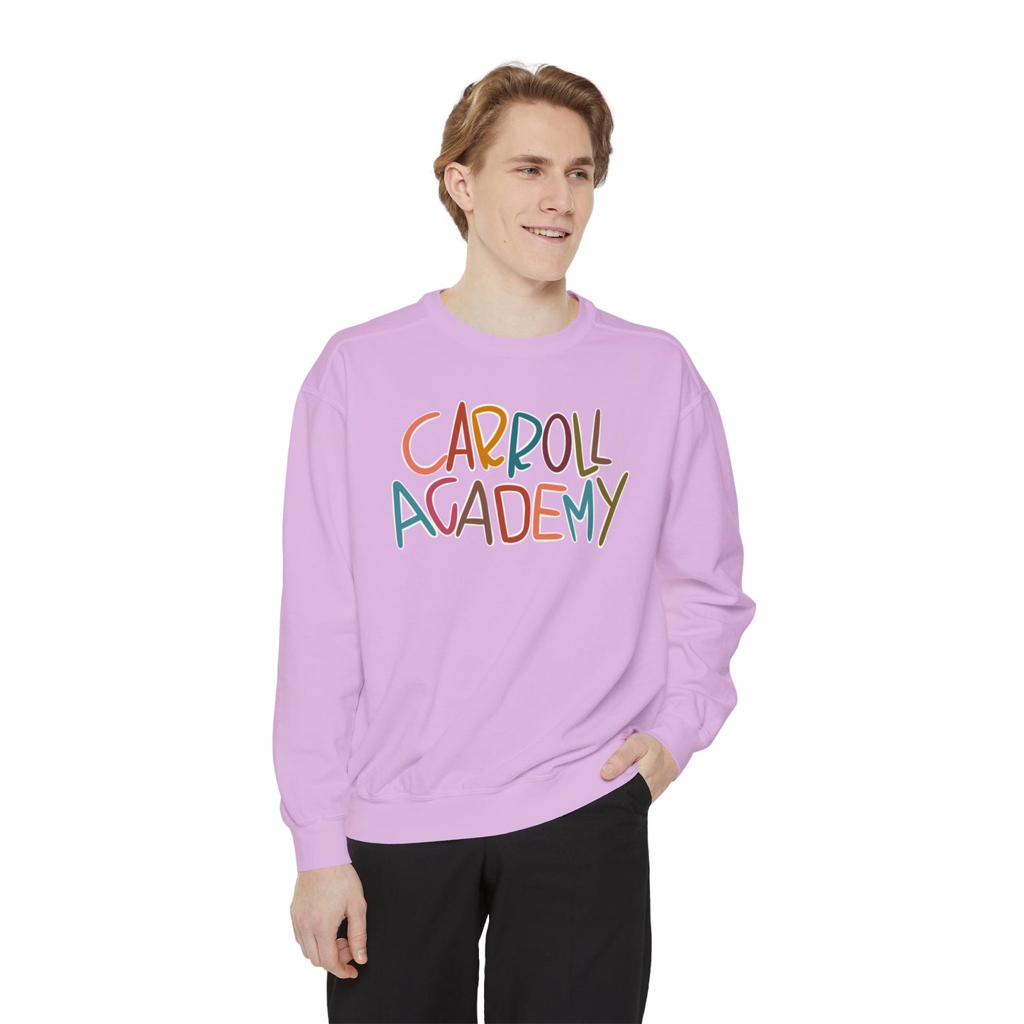 Women's Multi-Colored Carroll Academy Garment-Dyed Sweatshirt