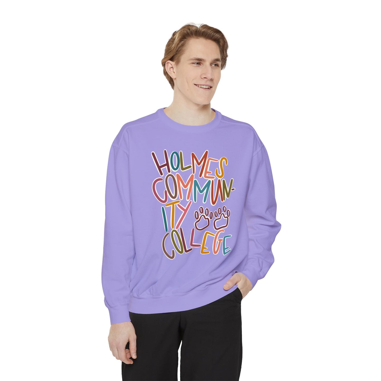 Women's Multi-Colored HCC Elementary Garment-Dyed Sweatshirt