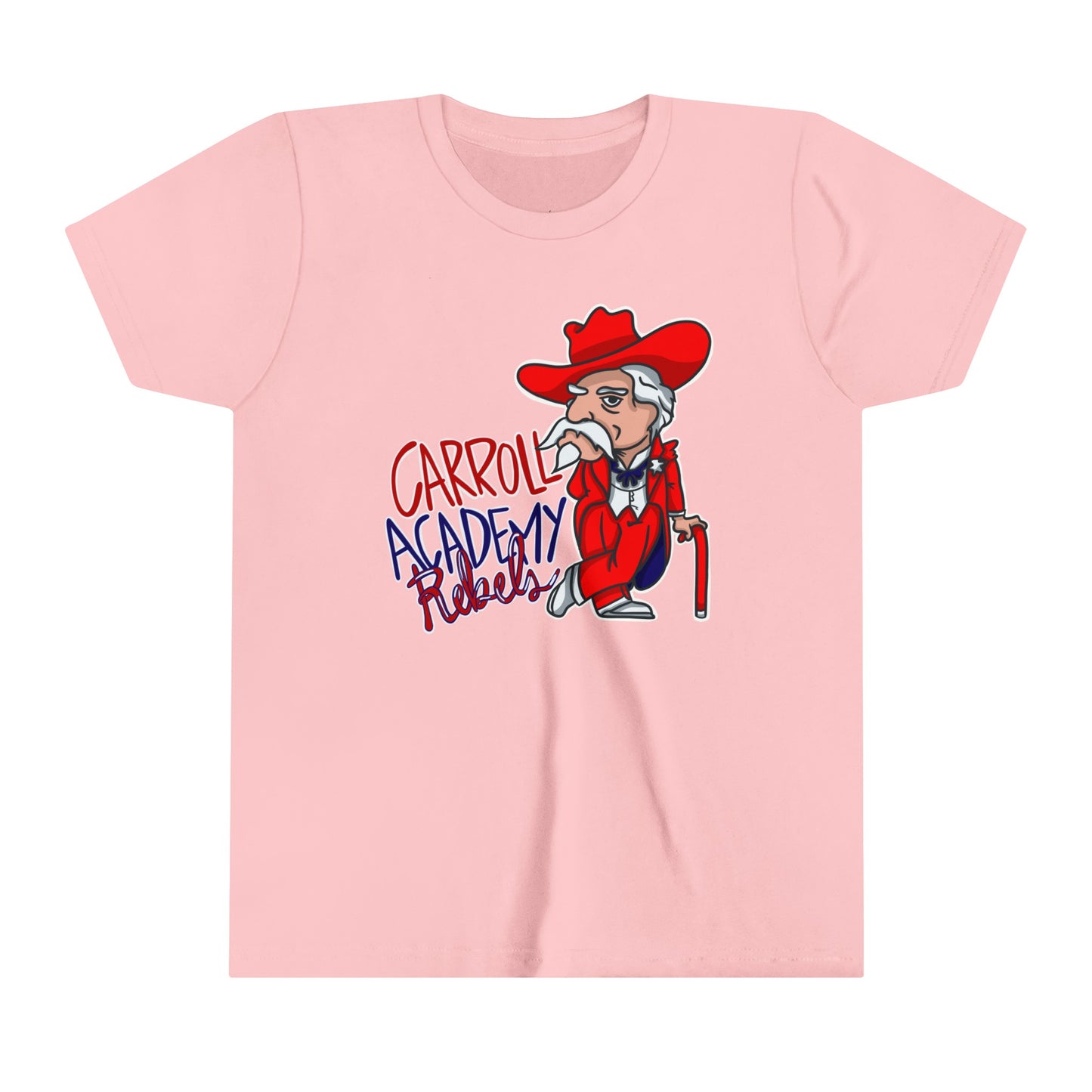 Carroll Academy Rebels Youth T-Shirt