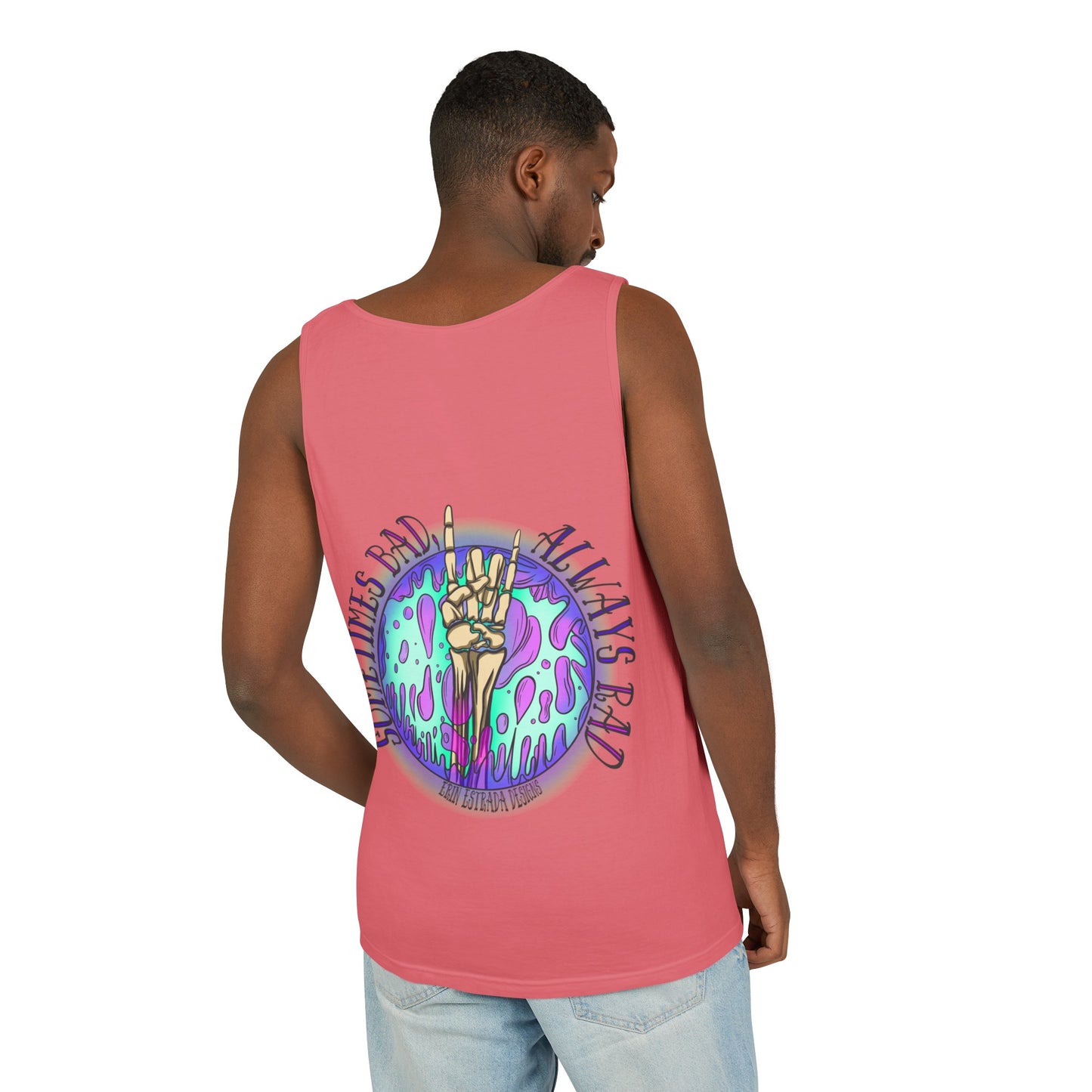 Unisex 'Always Rad' Garment-Dyed Tank Top
