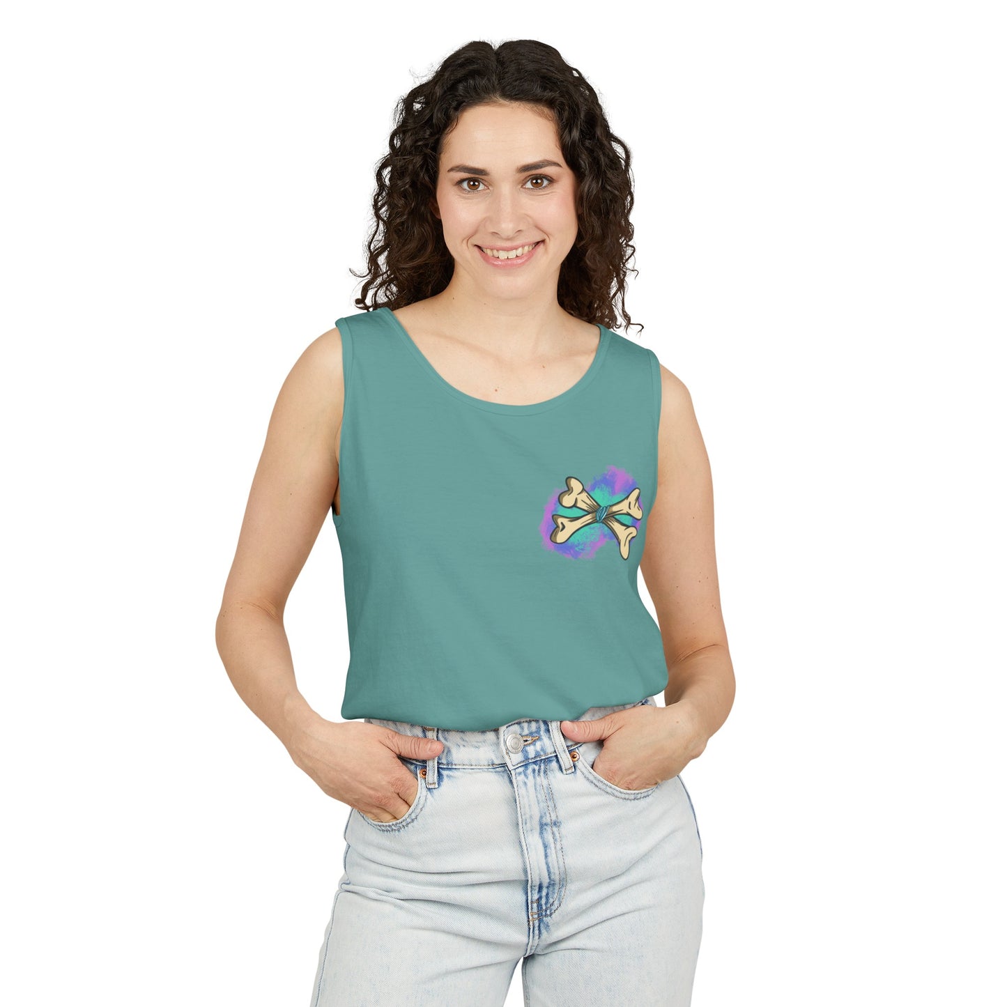 Unisex 'Always Rad' Garment-Dyed Tank Top