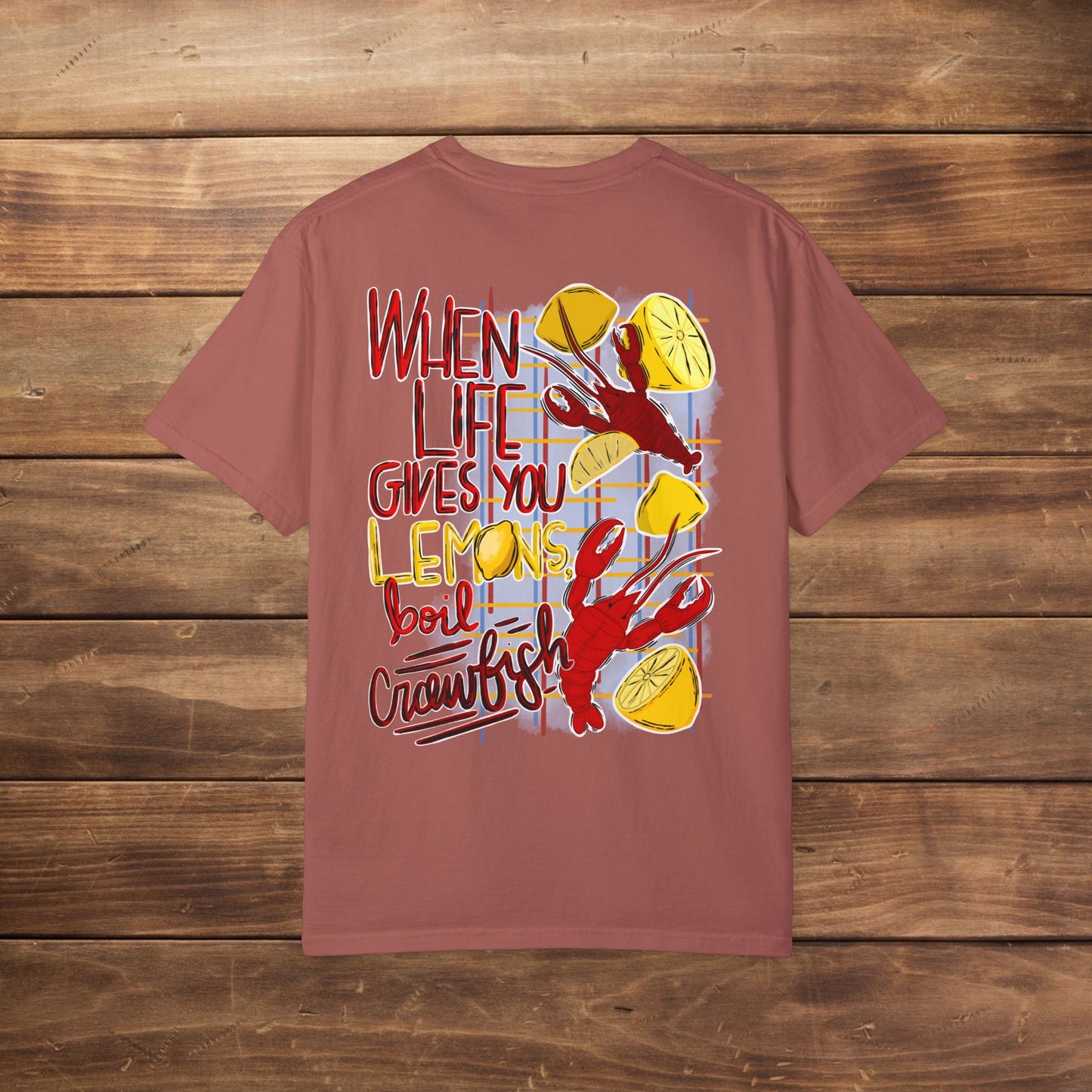 Unisex 'When Life Gives You Lemons, Boil Crawfish' T-Shirt