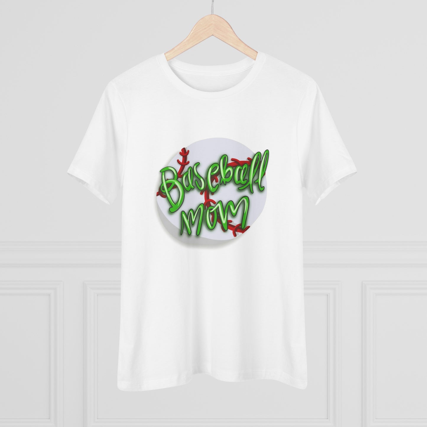 Baseball Mom Cotton T-Shirt