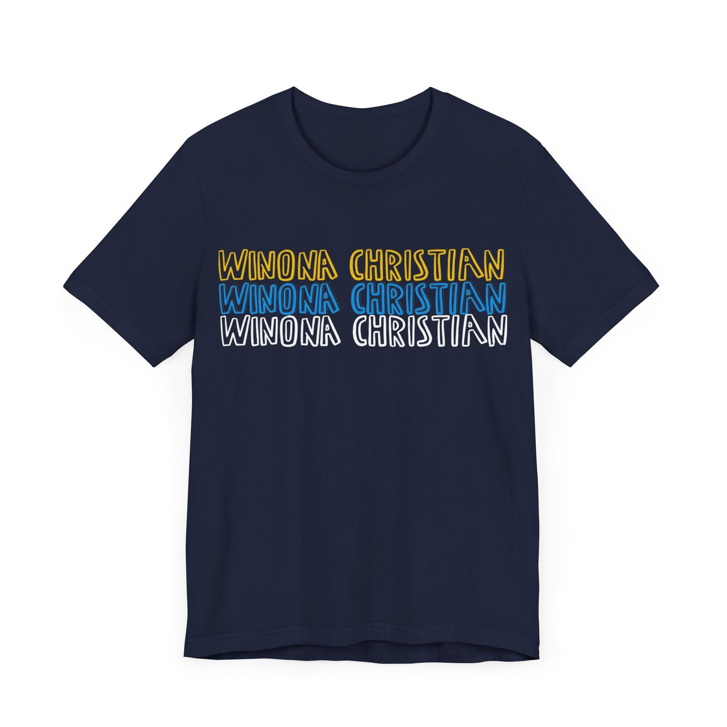 Winona Christian Stars Uni-sex T-Shirt