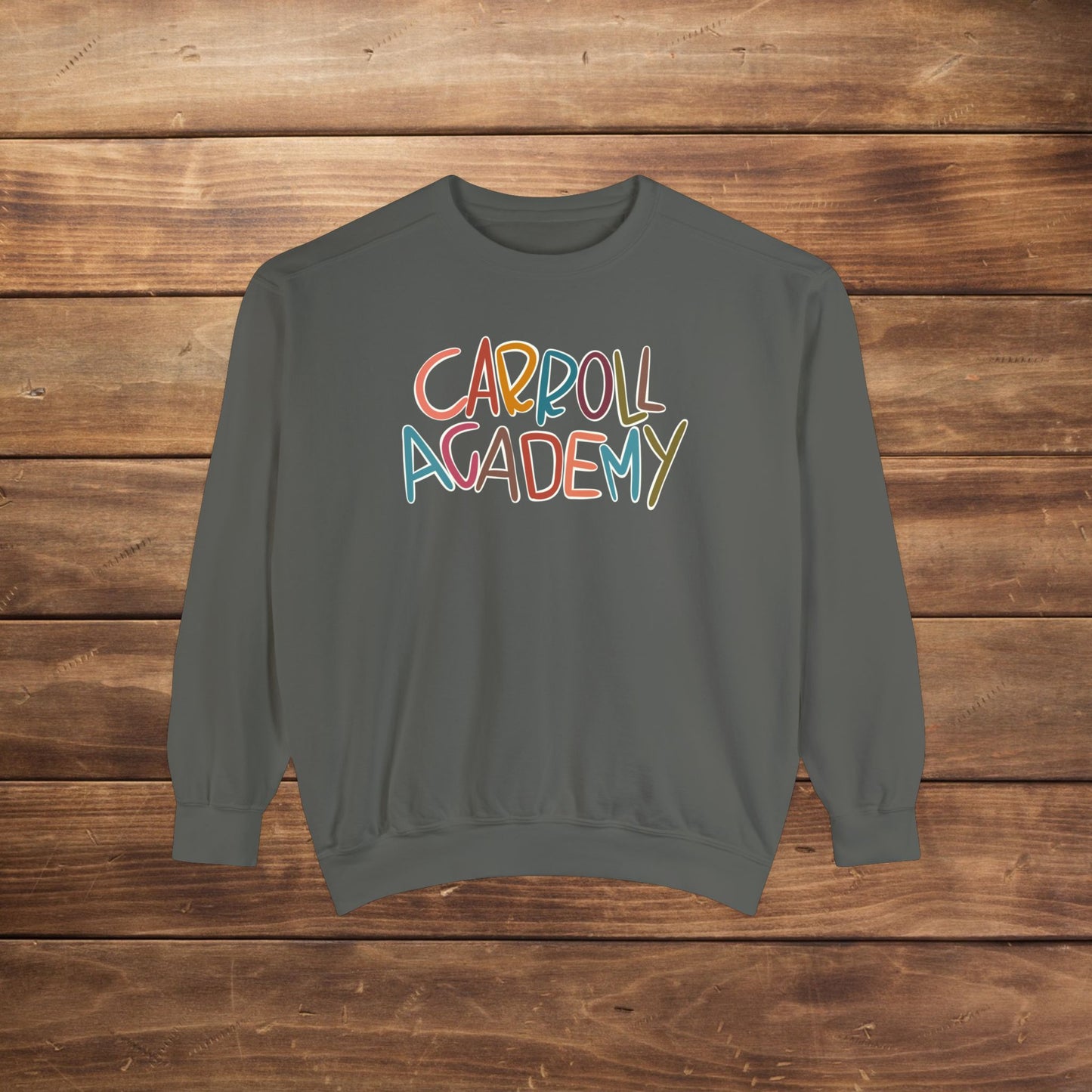 Women's Multi-Colored Carroll Academy Garment-Dyed Sweatshirt