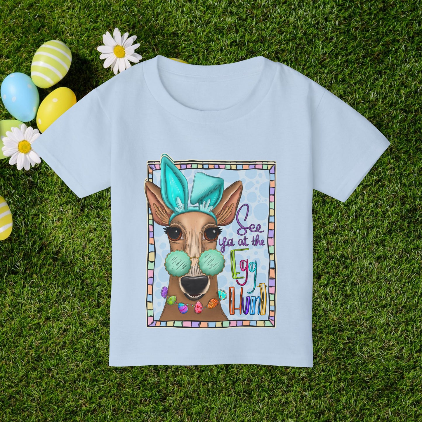 'See Ya at the Egg Hunt' Easter T-shirt - Toddler Girls