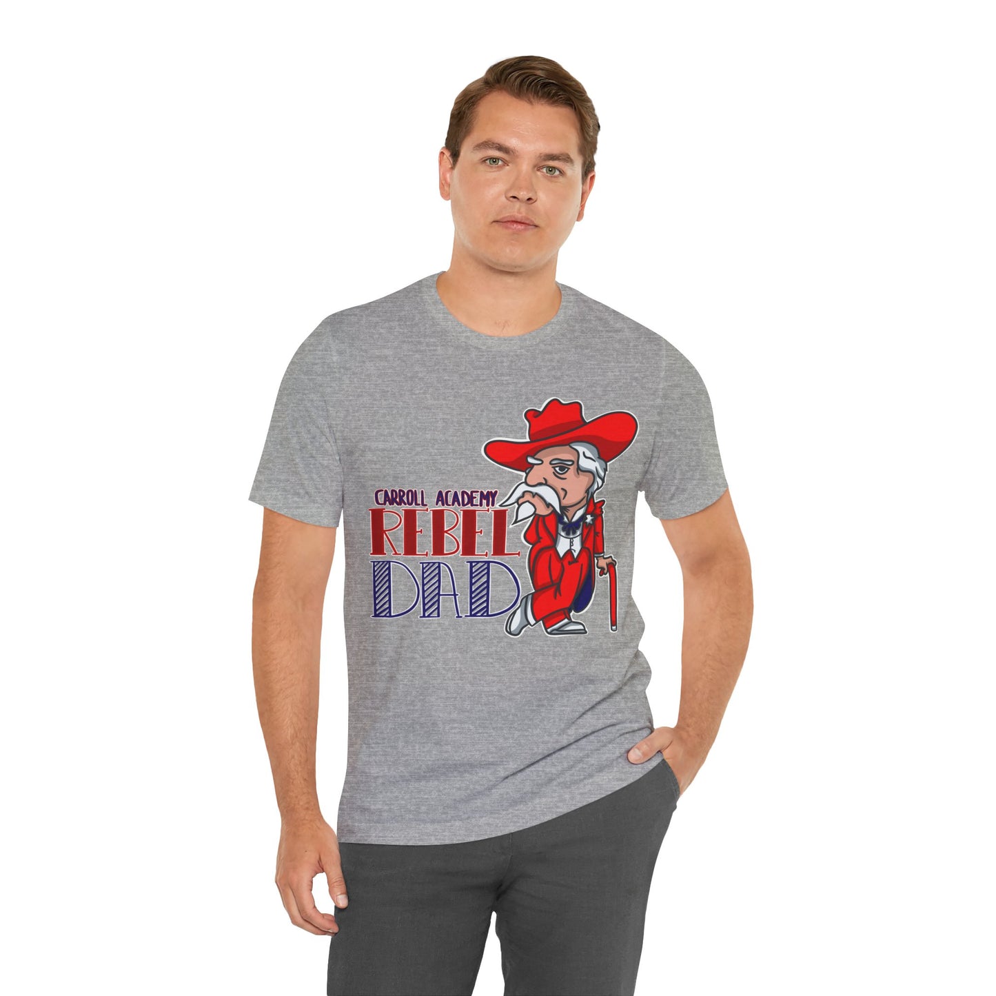 Colonel Reb Rebel Dad T-Shirt