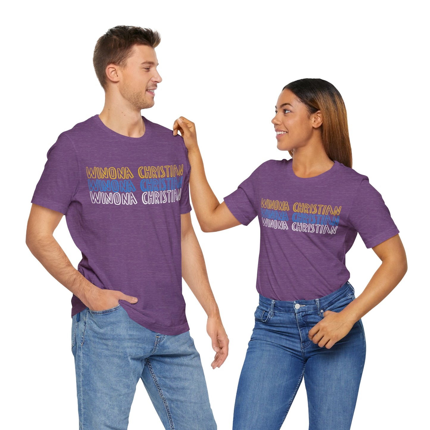 Winona Christian Stars Uni-sex T-Shirt