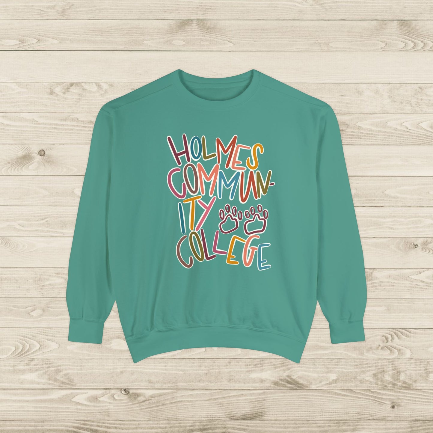 Women's Multi-Colored HCC Elementary Garment-Dyed Sweatshirt