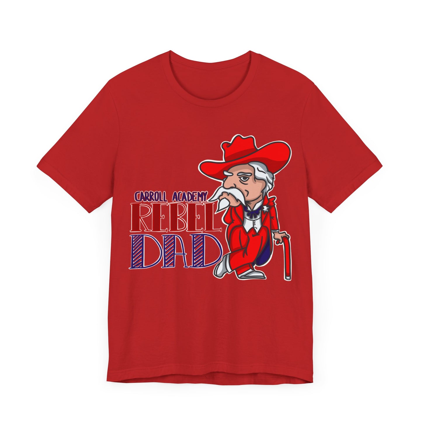 Colonel Reb Rebel Dad T-Shirt