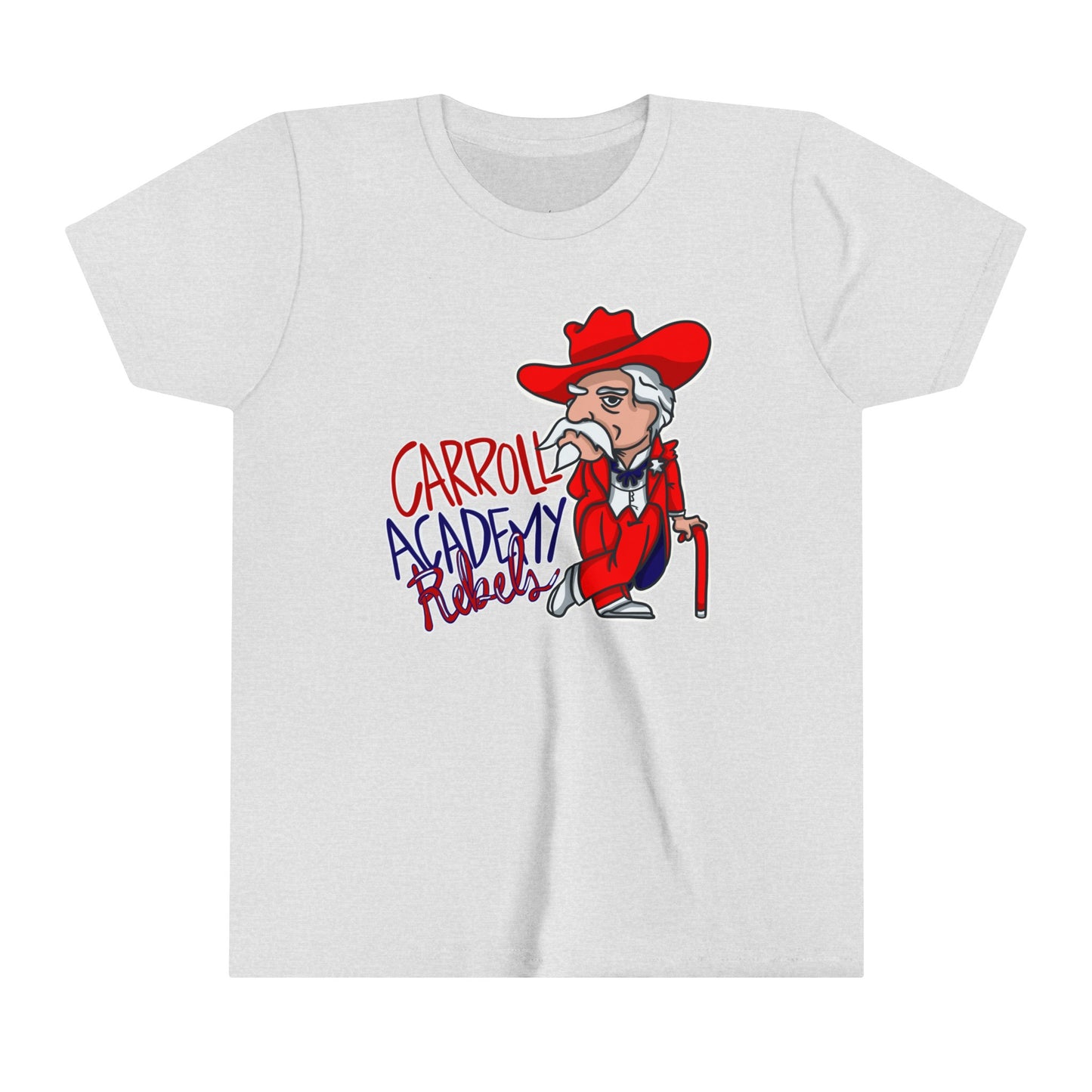 Carroll Academy Rebels Youth T-Shirt