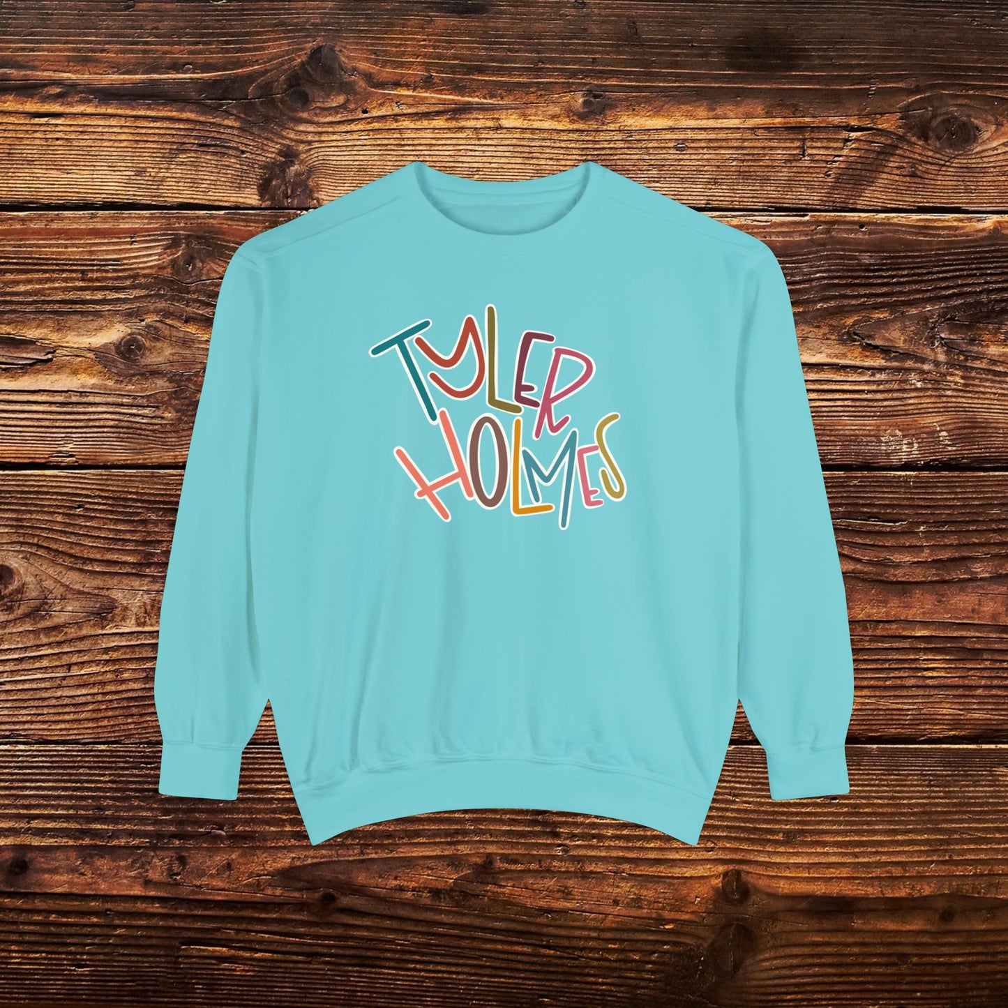 Women's Multi-Colored Tyler Holmes Garment-Dyed Sweatshirt