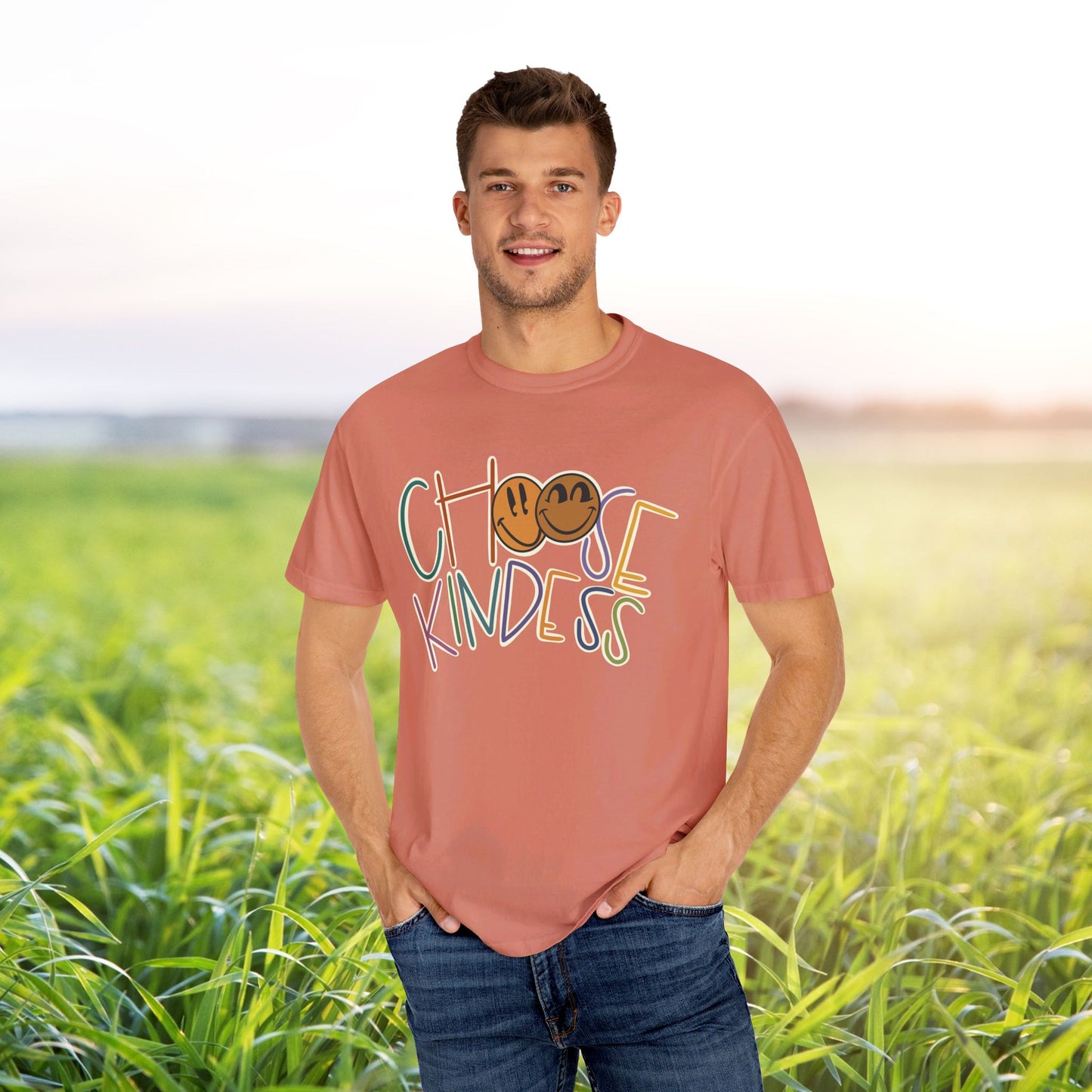 Unisex Choose Kindness Smiley T-shirt