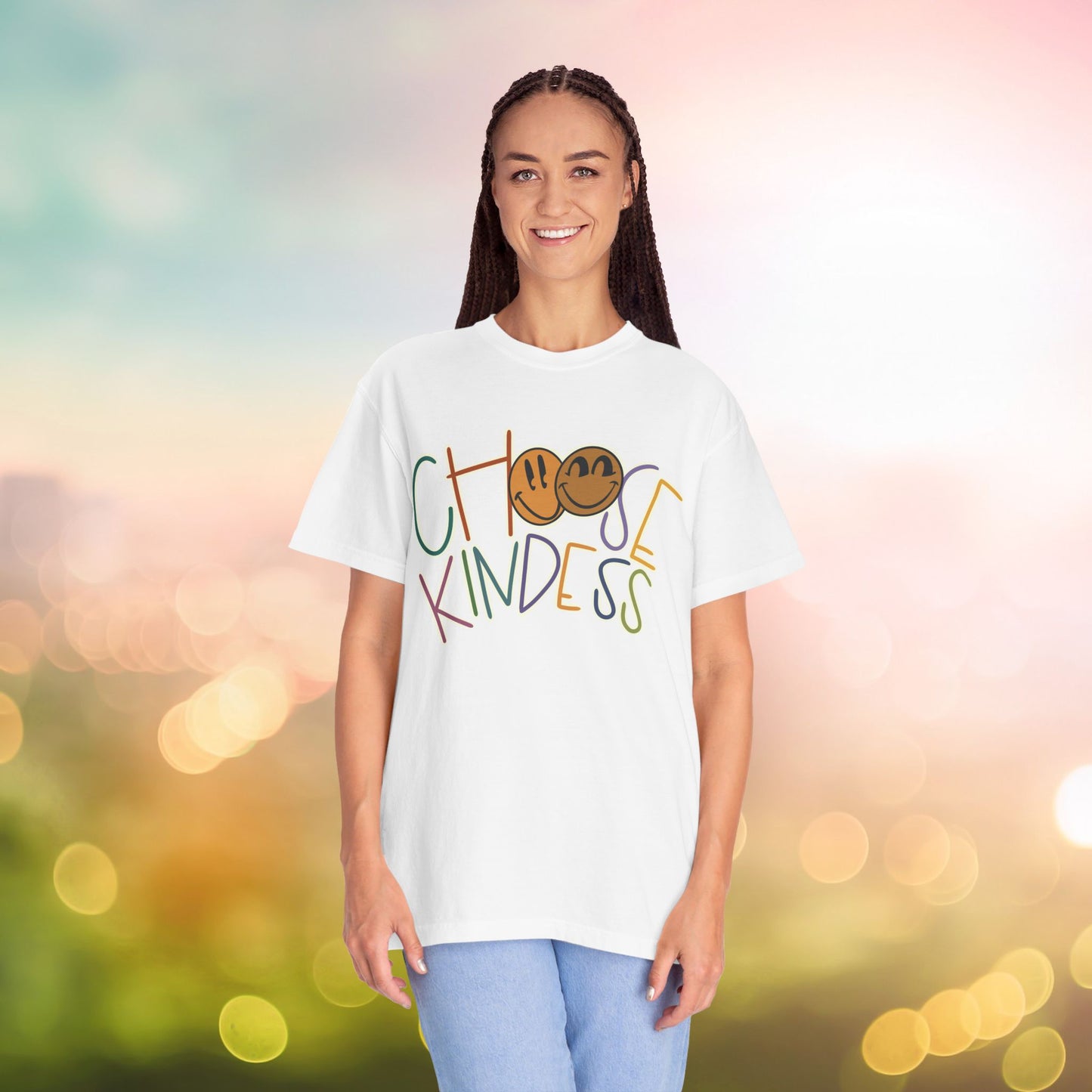 Unisex Choose Kindness Smiley T-shirt