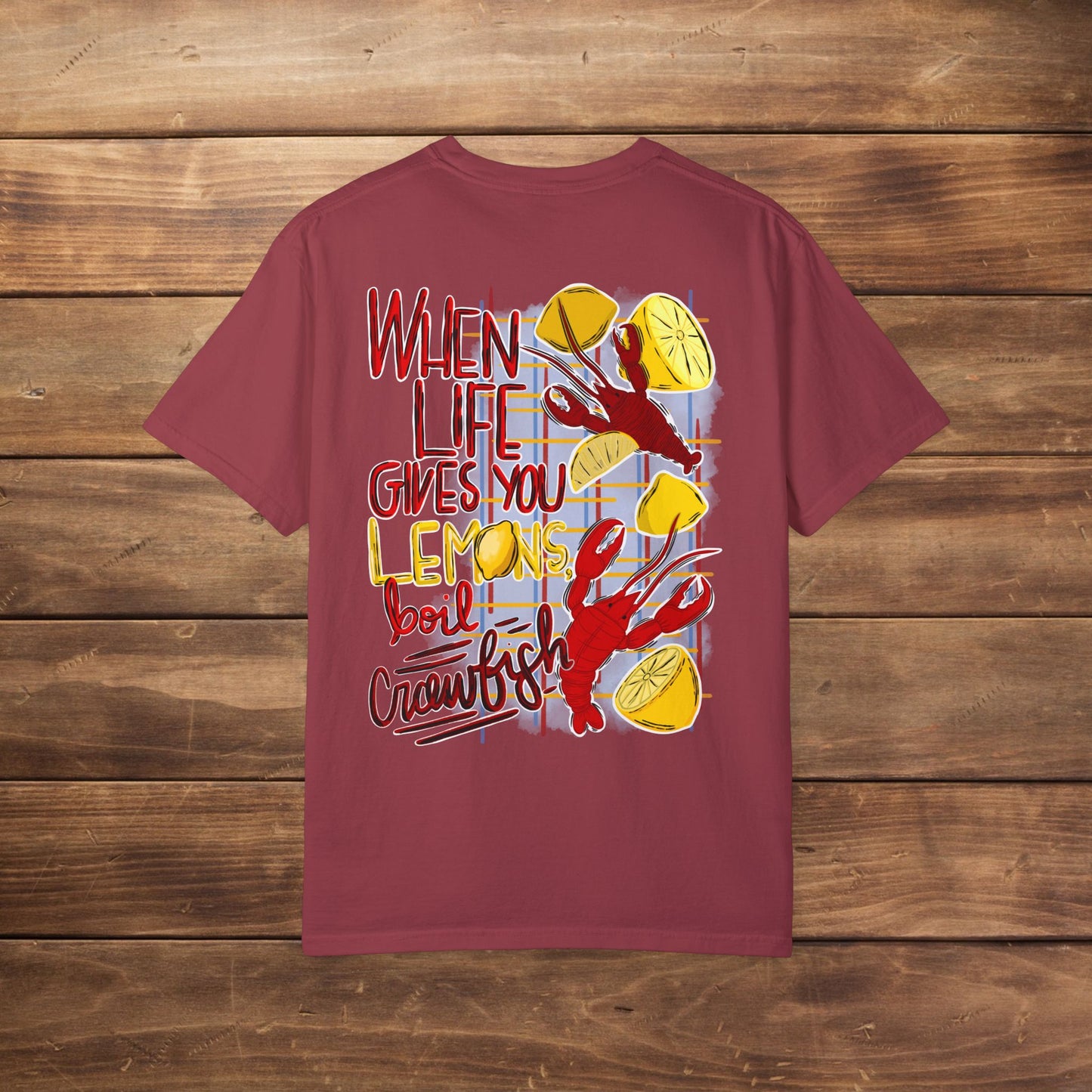 Unisex 'When Life Gives You Lemons, Boil Crawfish' T-Shirt