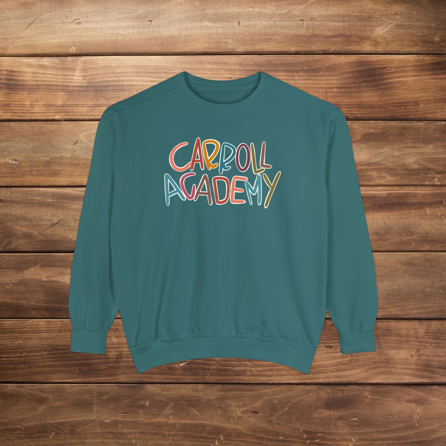 Women's Multi-Colored Carroll Academy Garment-Dyed Sweatshirt